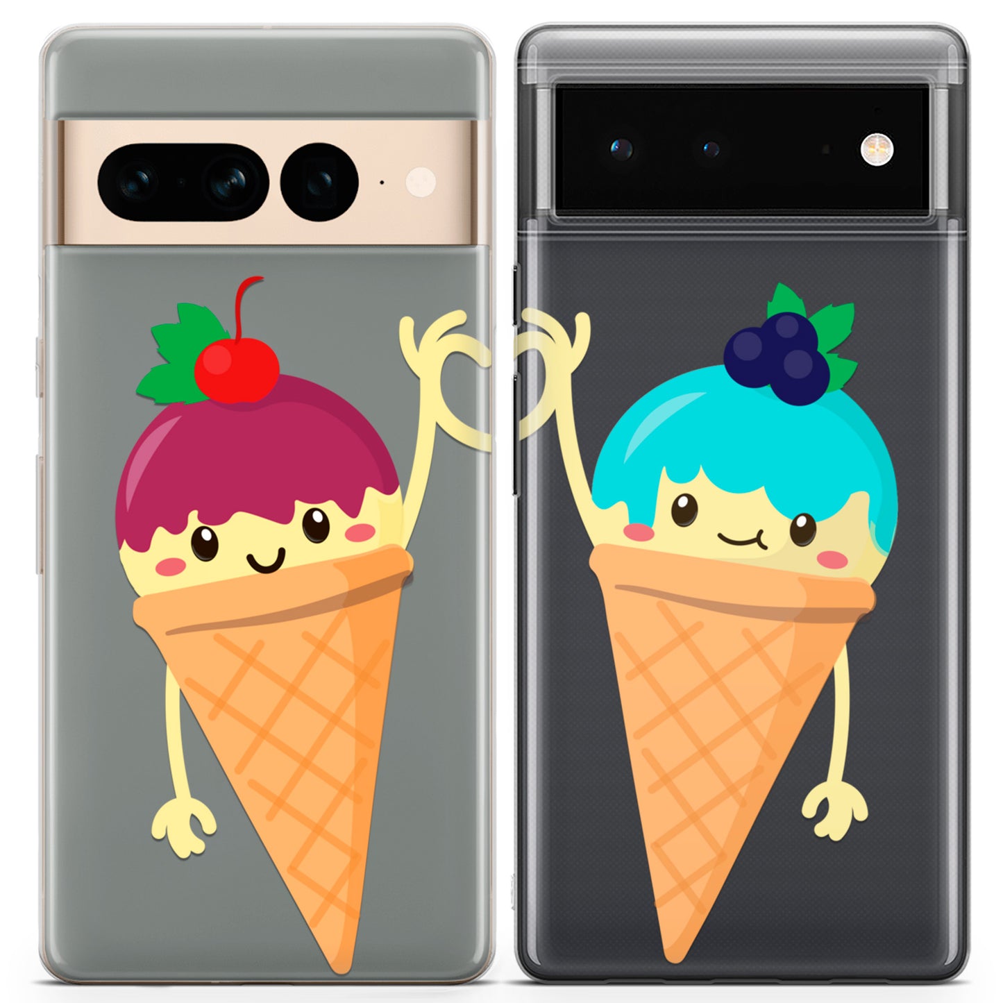 Cavka iPhone Couple Cases Summer Ice cream