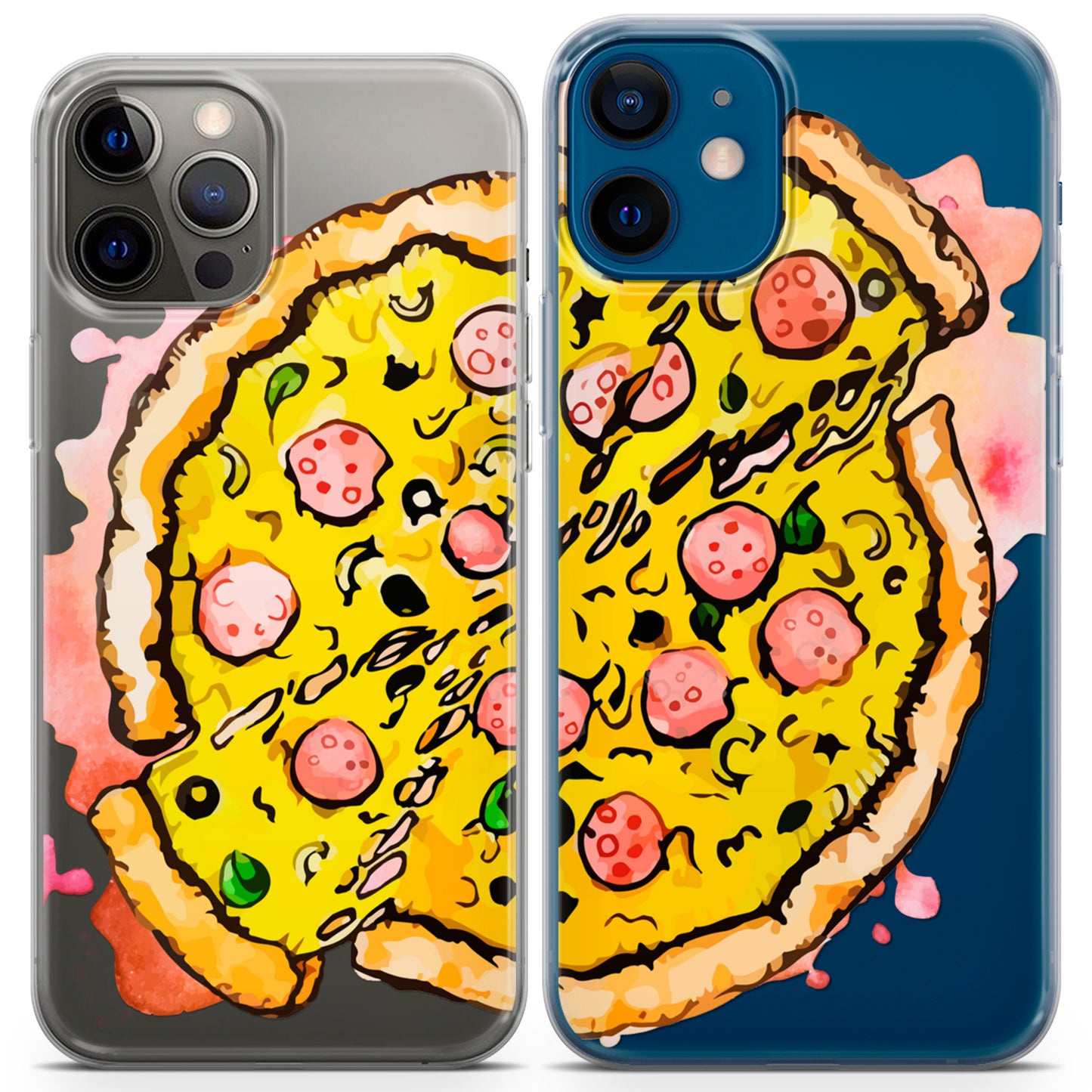 Cavka iPhone Couple Cases Pizza Slices