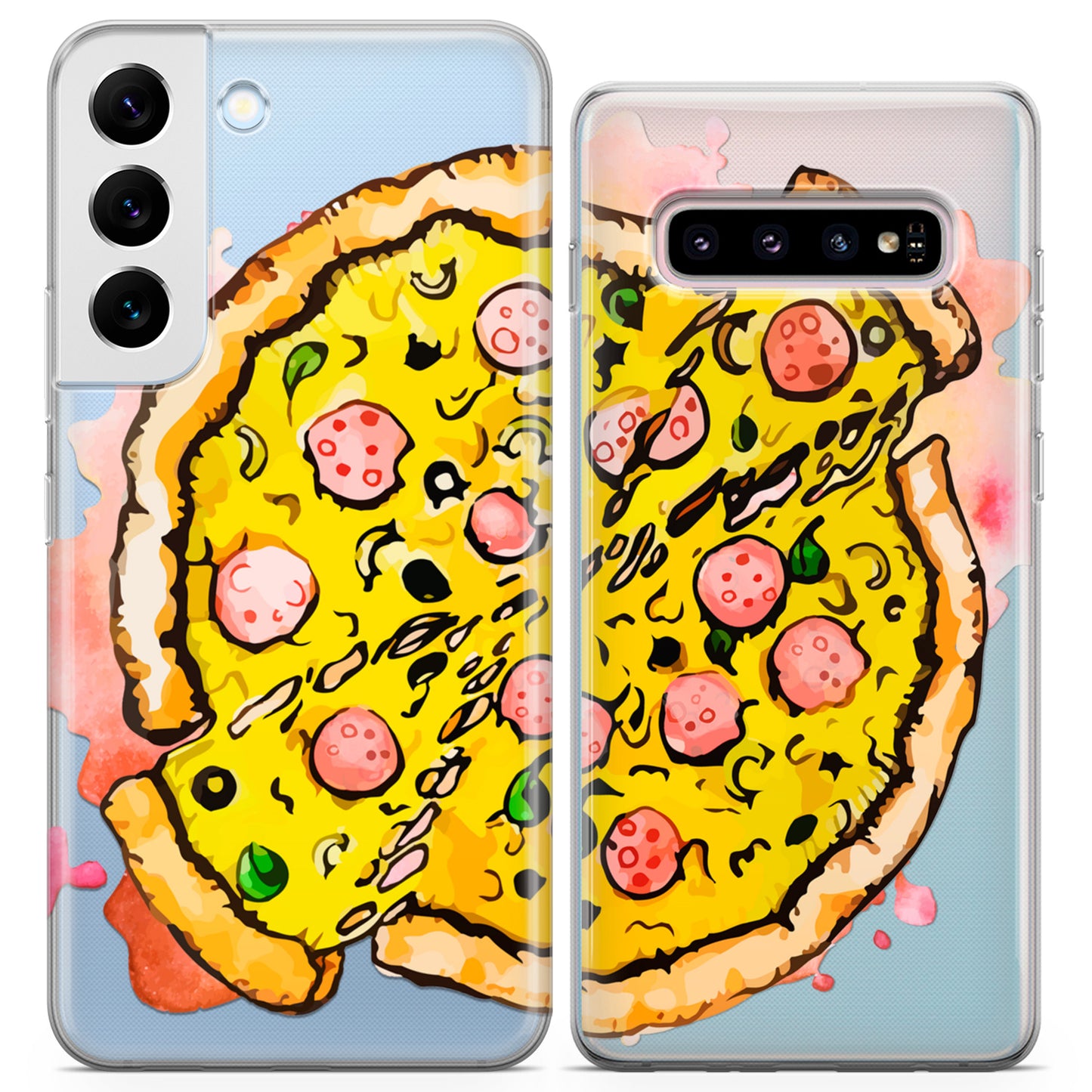 Cavka iPhone Couple Cases Pizza Slices