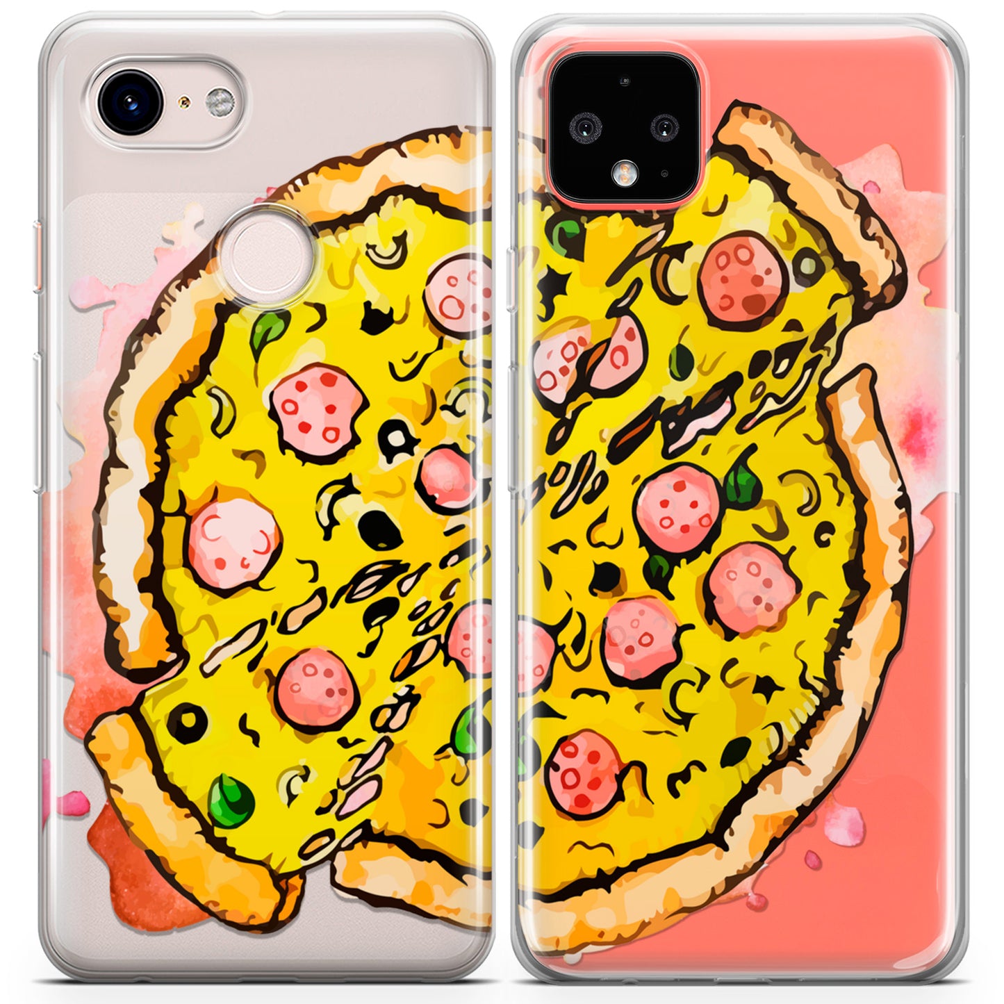 Cavka iPhone Couple Cases Pizza Slices