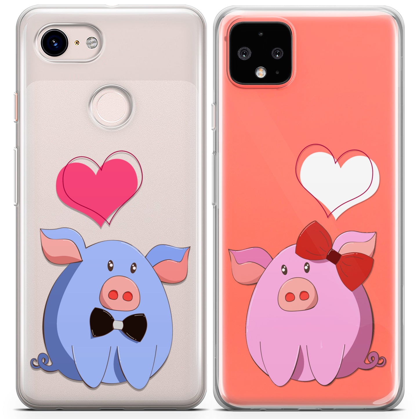 Cavka iPhone Couple Cases Cute Piglets