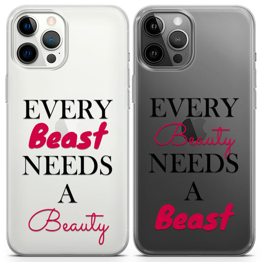 Cavka iPhone Couple Cases Every Beauty Needs a Beast