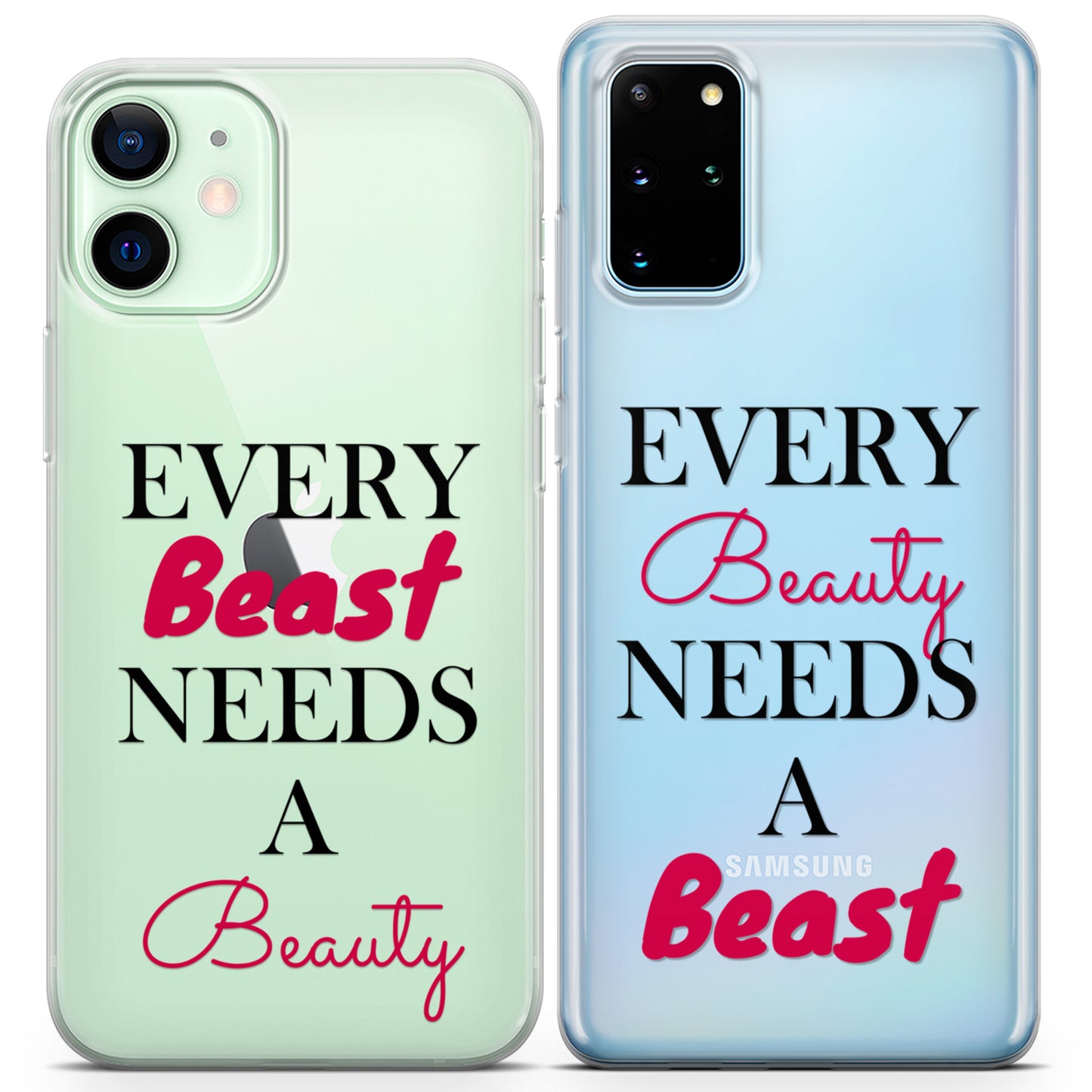 Cavka iPhone Couple Cases Every Beauty Needs a Beast