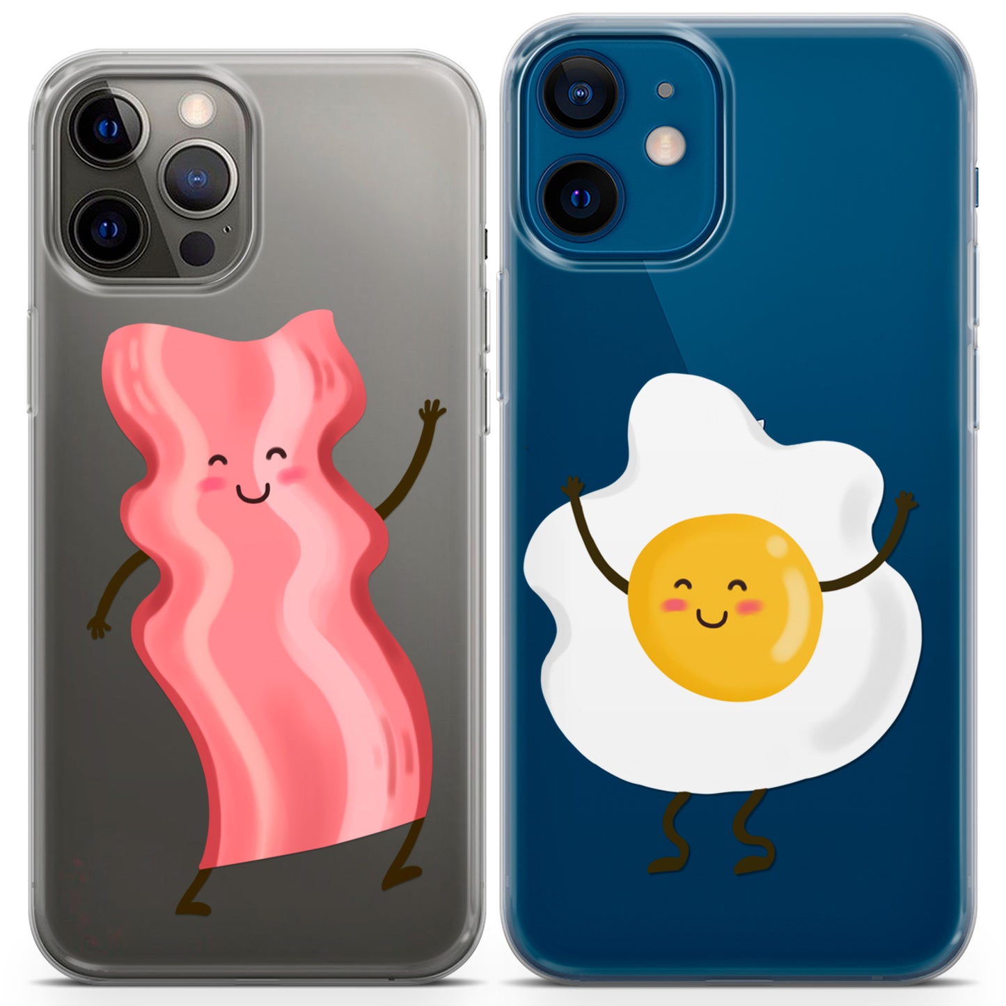 Cavka iPhone Couple Cases Bacon and Egg