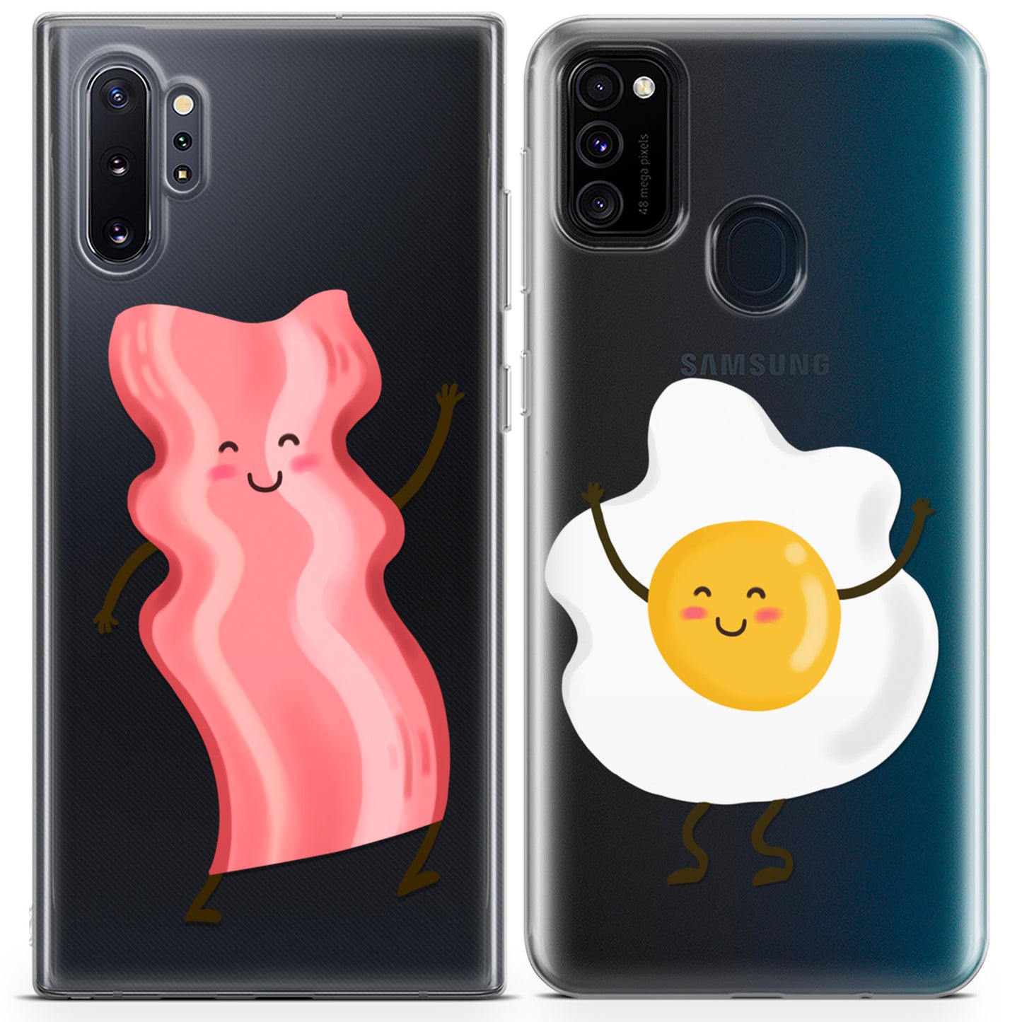 Cavka iPhone Couple Cases Bacon and Egg