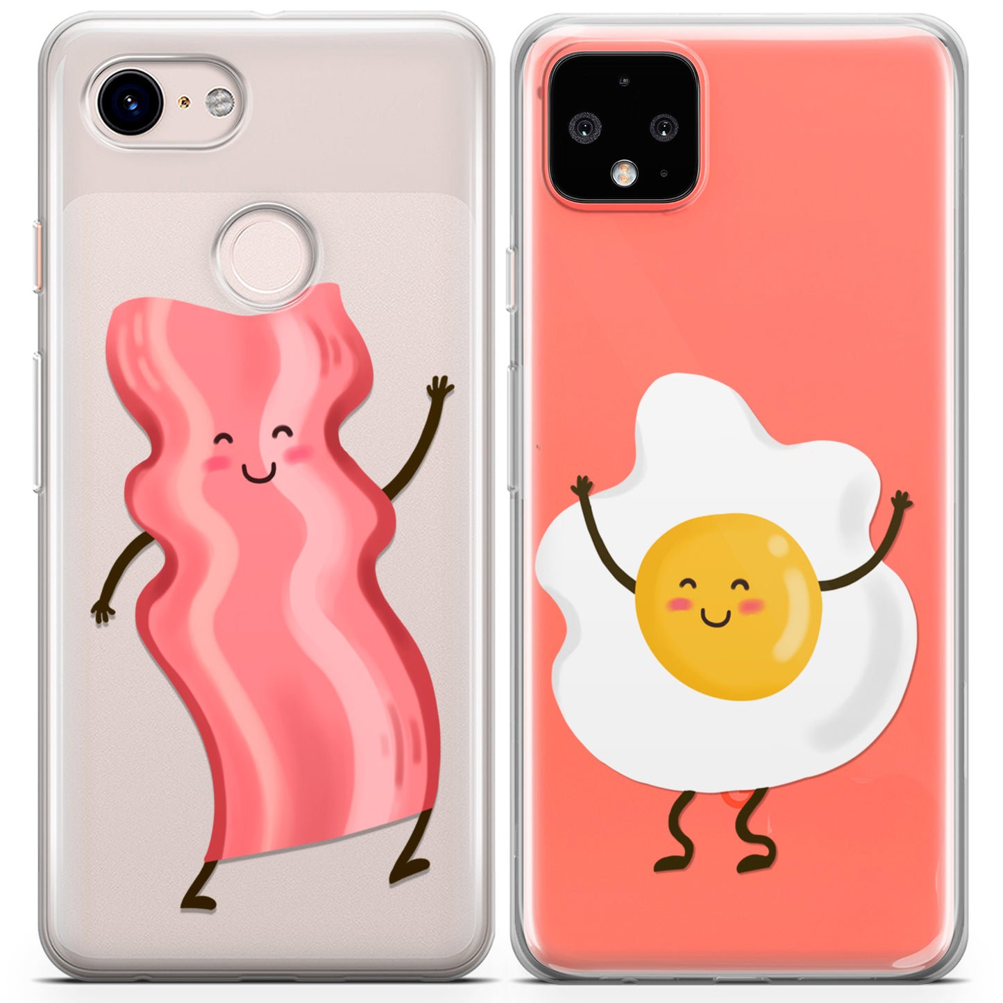 Cavka iPhone Couple Cases Bacon and Egg