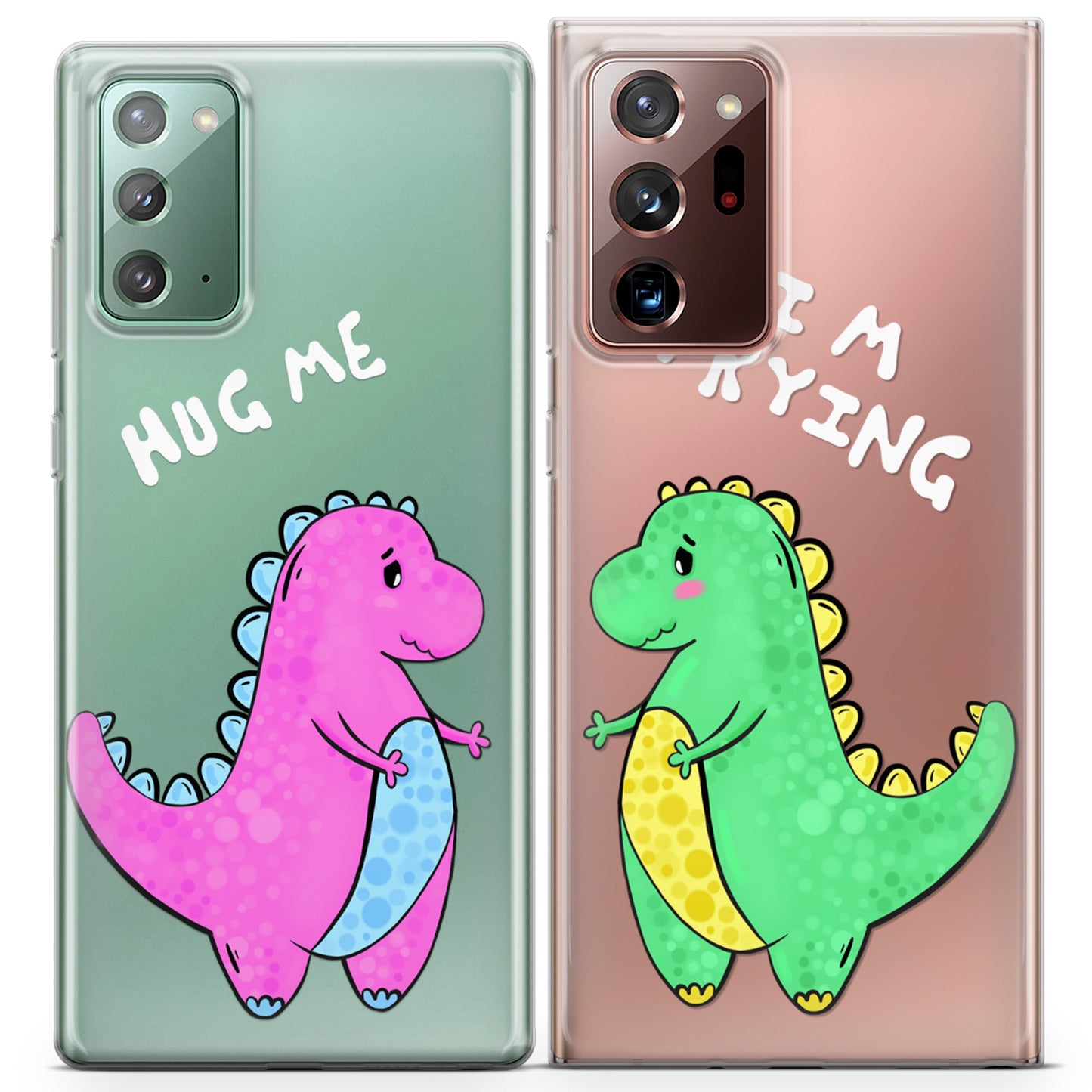 Cavka iPhone Couple Cases Adorable Dinos