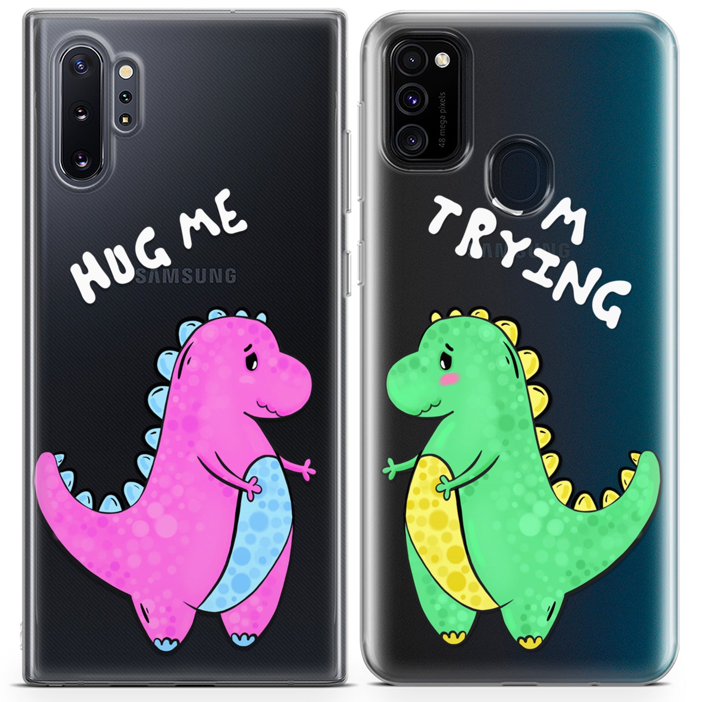 Cavka iPhone Couple Cases Adorable Dinos