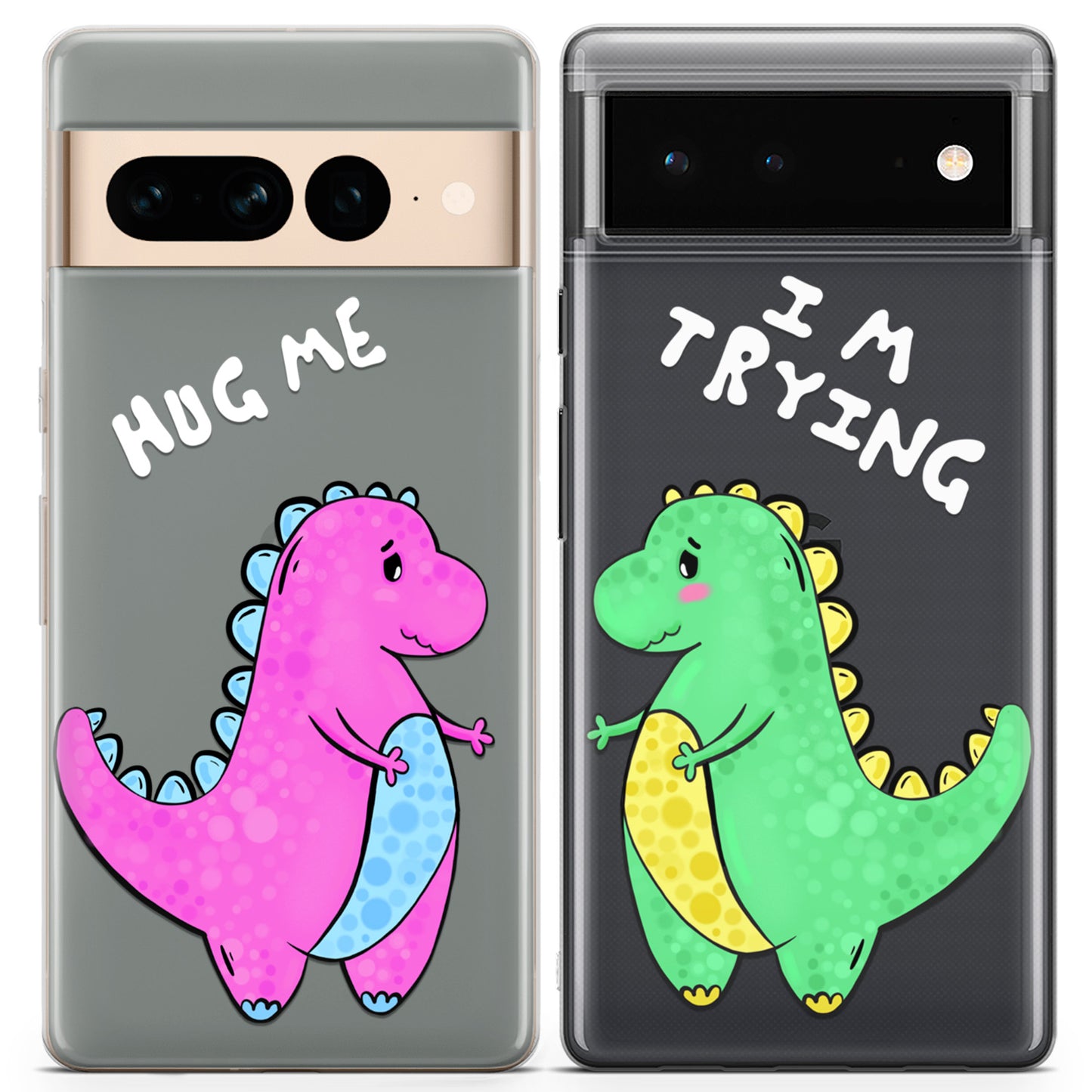 Cavka iPhone Couple Cases Adorable Dinos