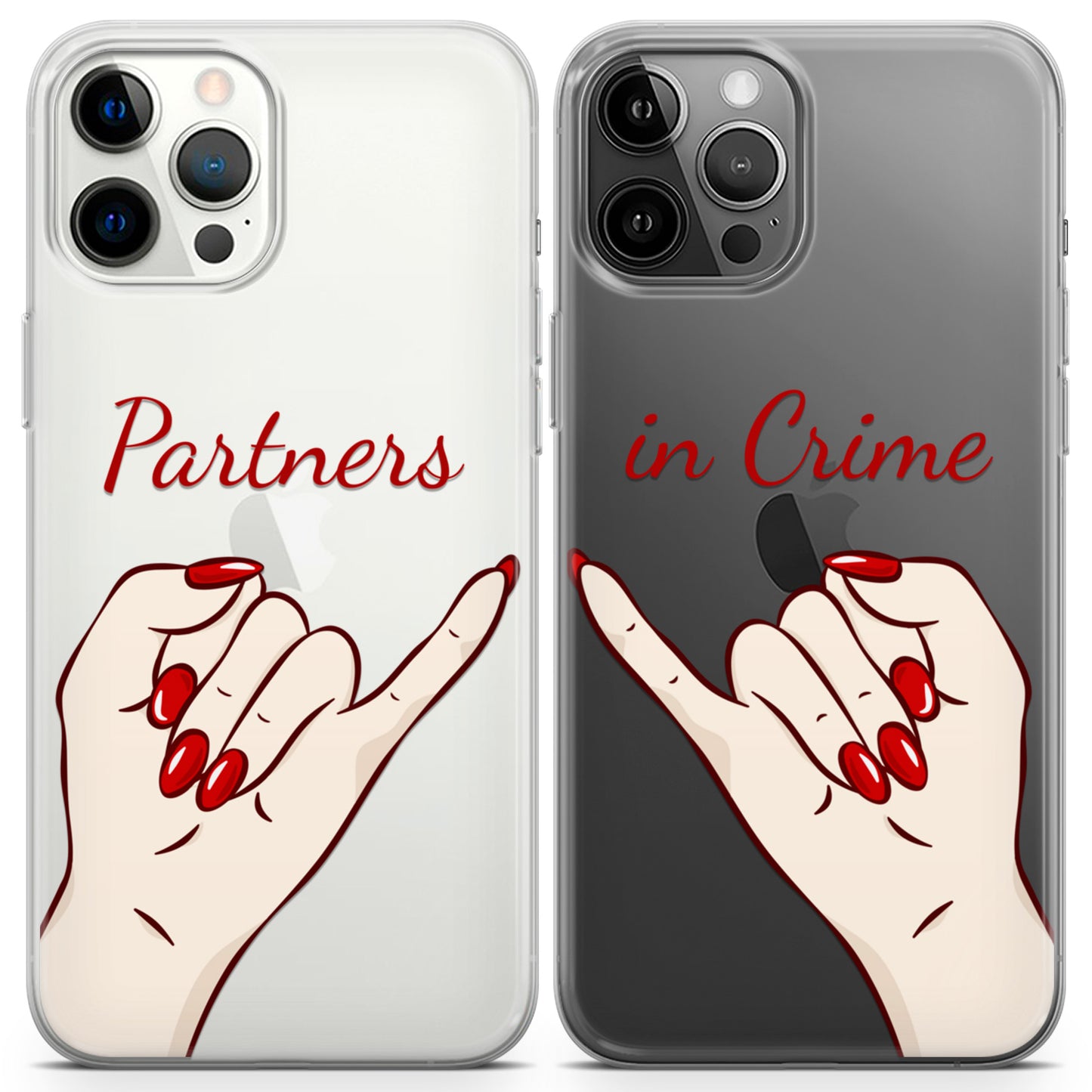 Cavka iPhone Couple Cases Cute Handcuffs