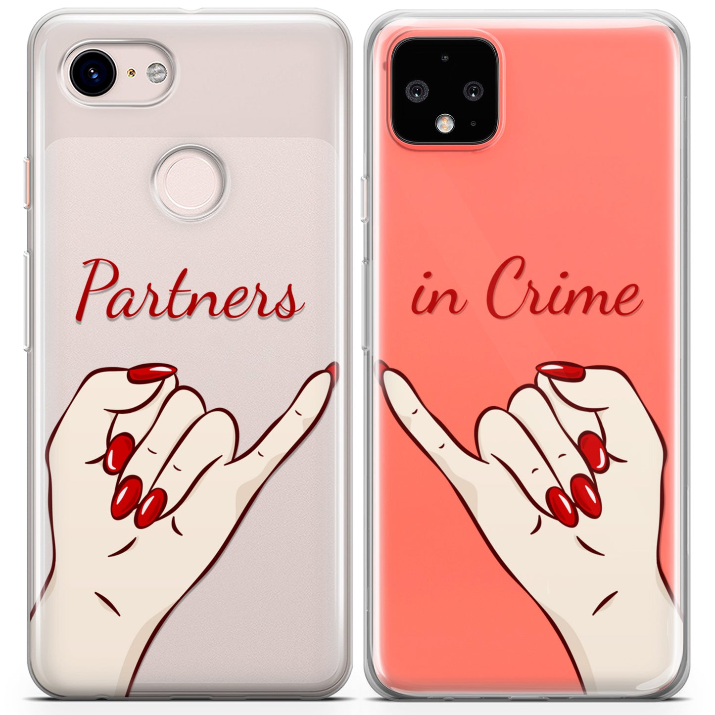 Cavka iPhone Couple Cases Cute Handcuffs