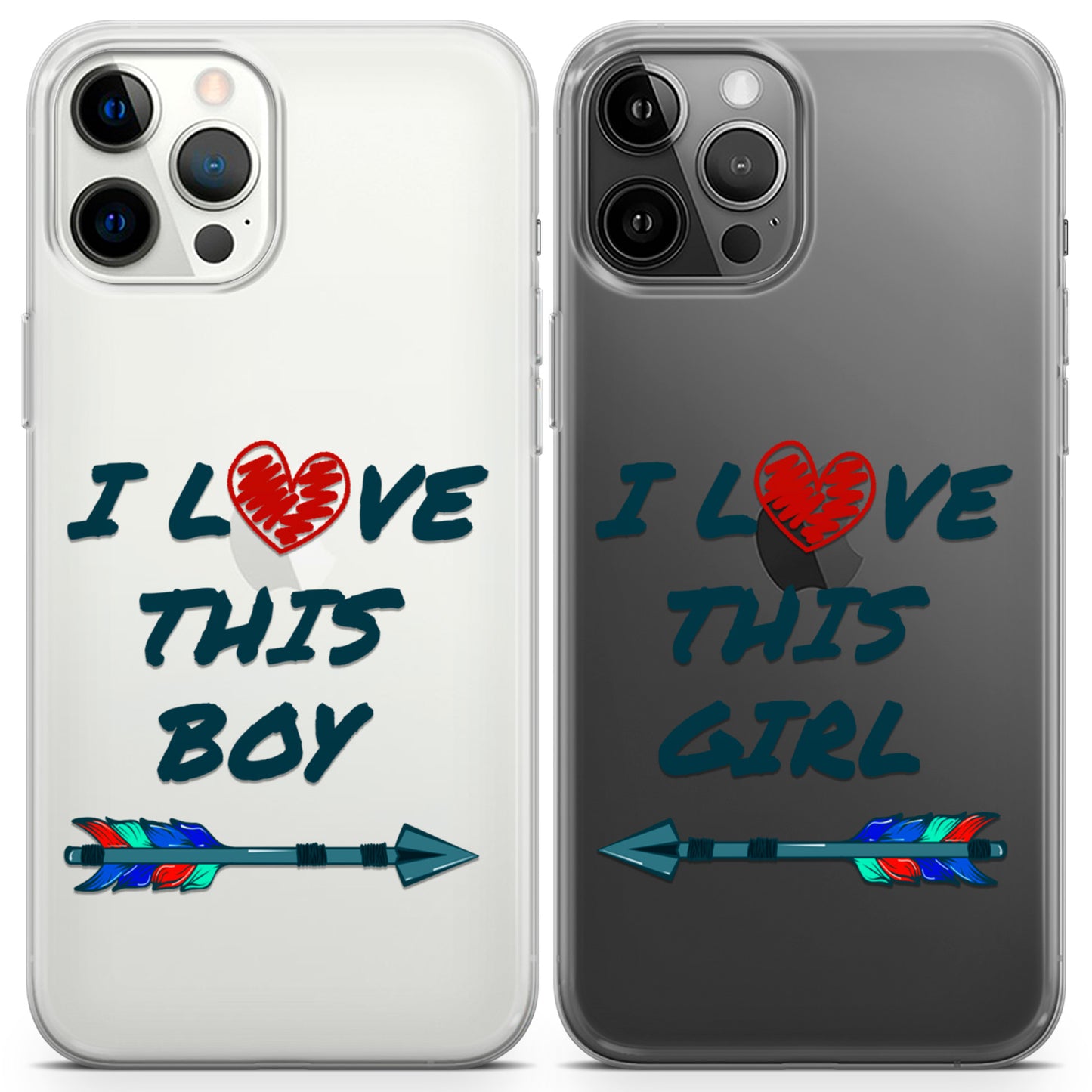 Cavka iPhone Couple Cases I Love You