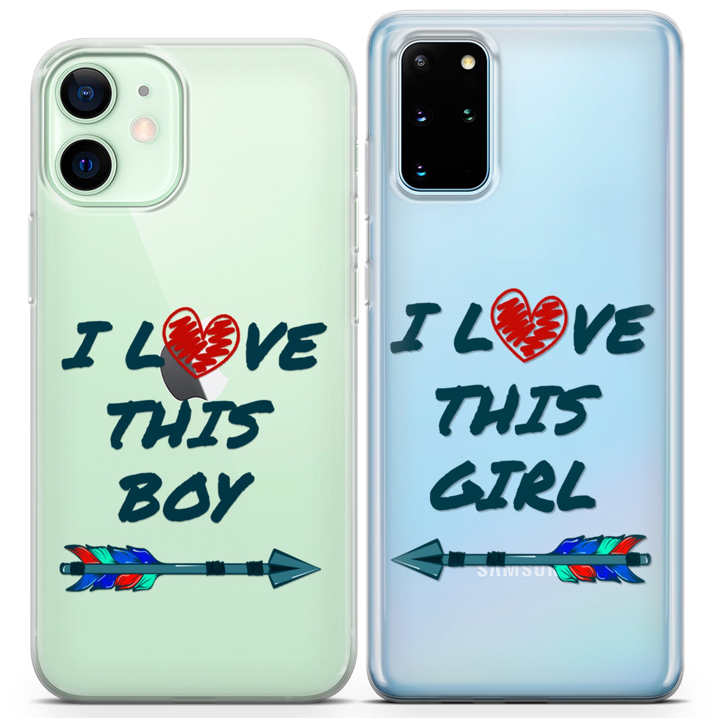 Cavka iPhone Couple Cases I Love You