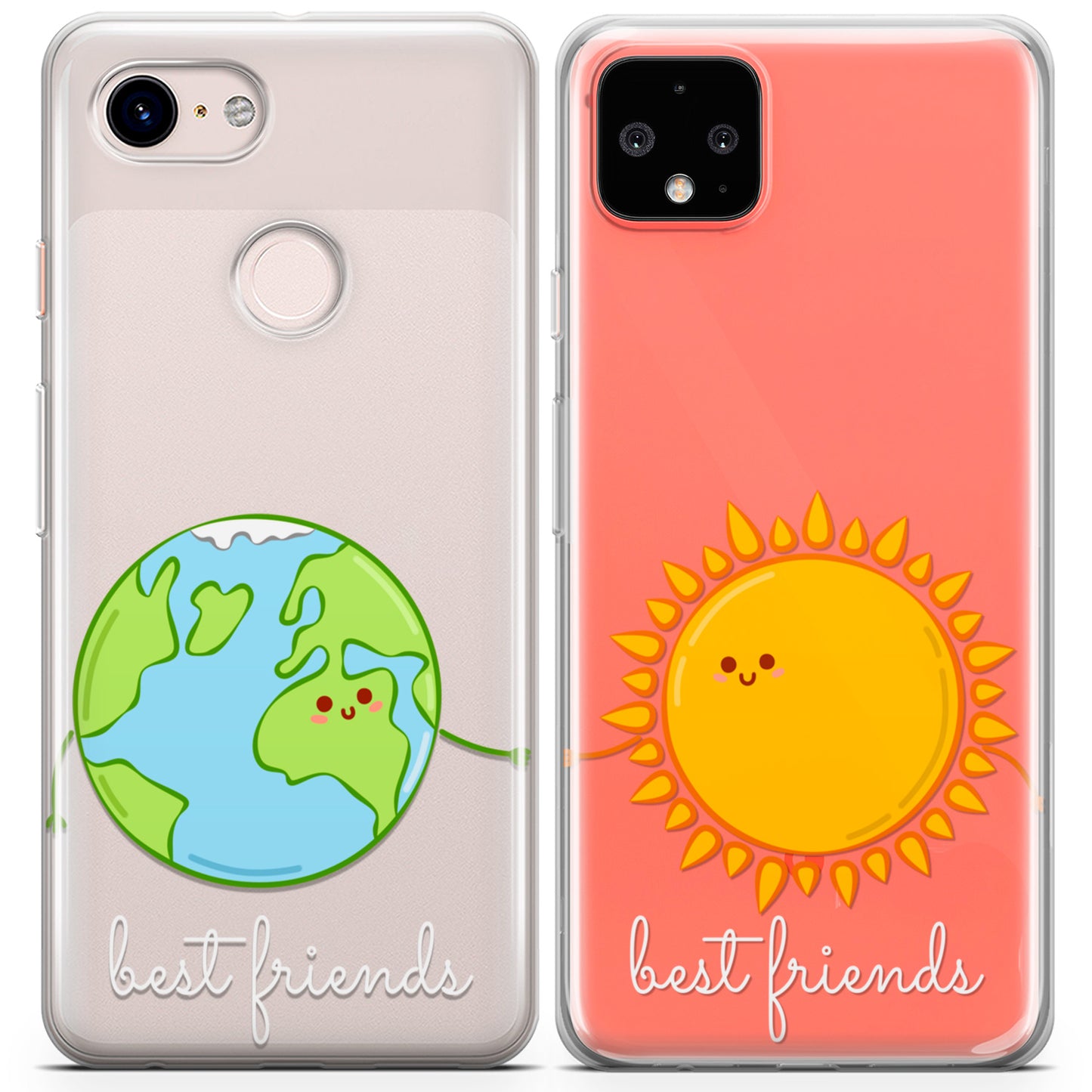 Cavka iPhone Couple Cases Earth and Sun