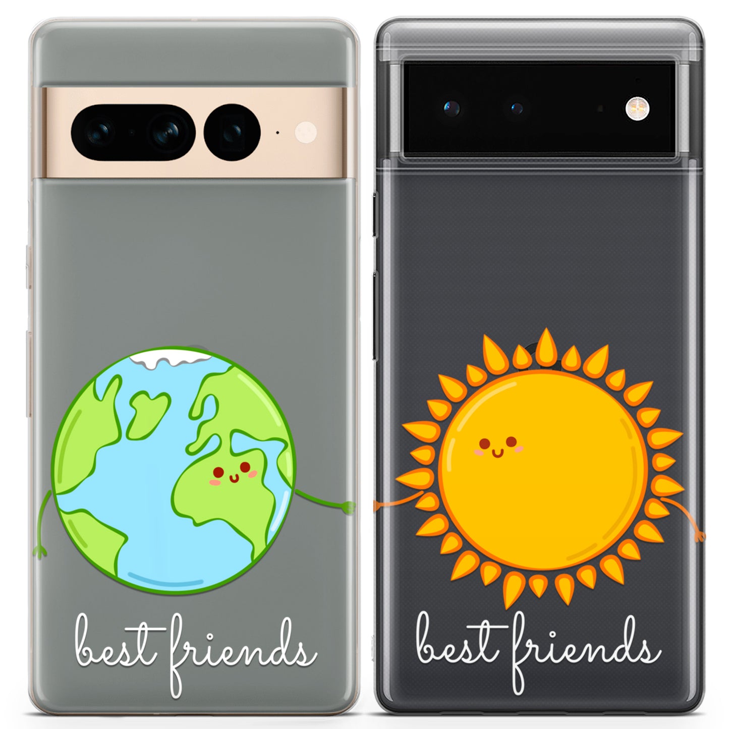 Cavka iPhone Couple Cases Earth and Sun