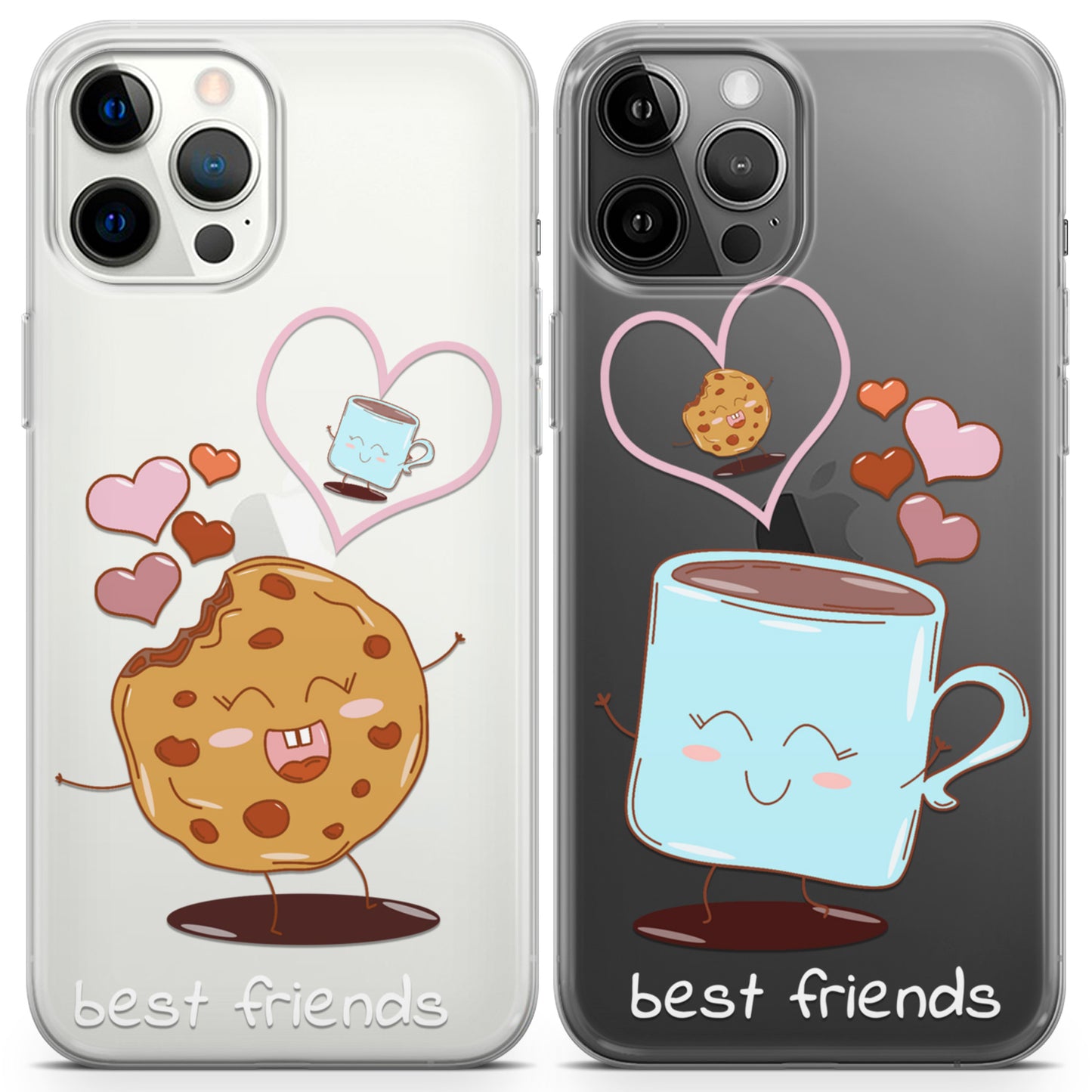 Cavka iPhone Couple Cases Cacao and Cookie