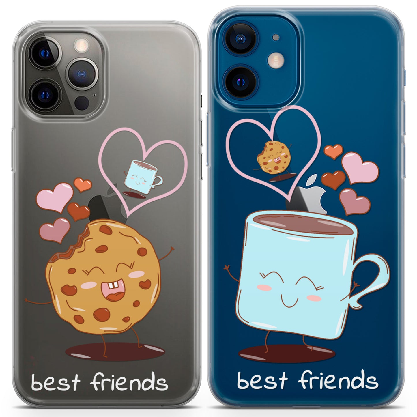 Cavka iPhone Couple Cases Cacao and Cookie