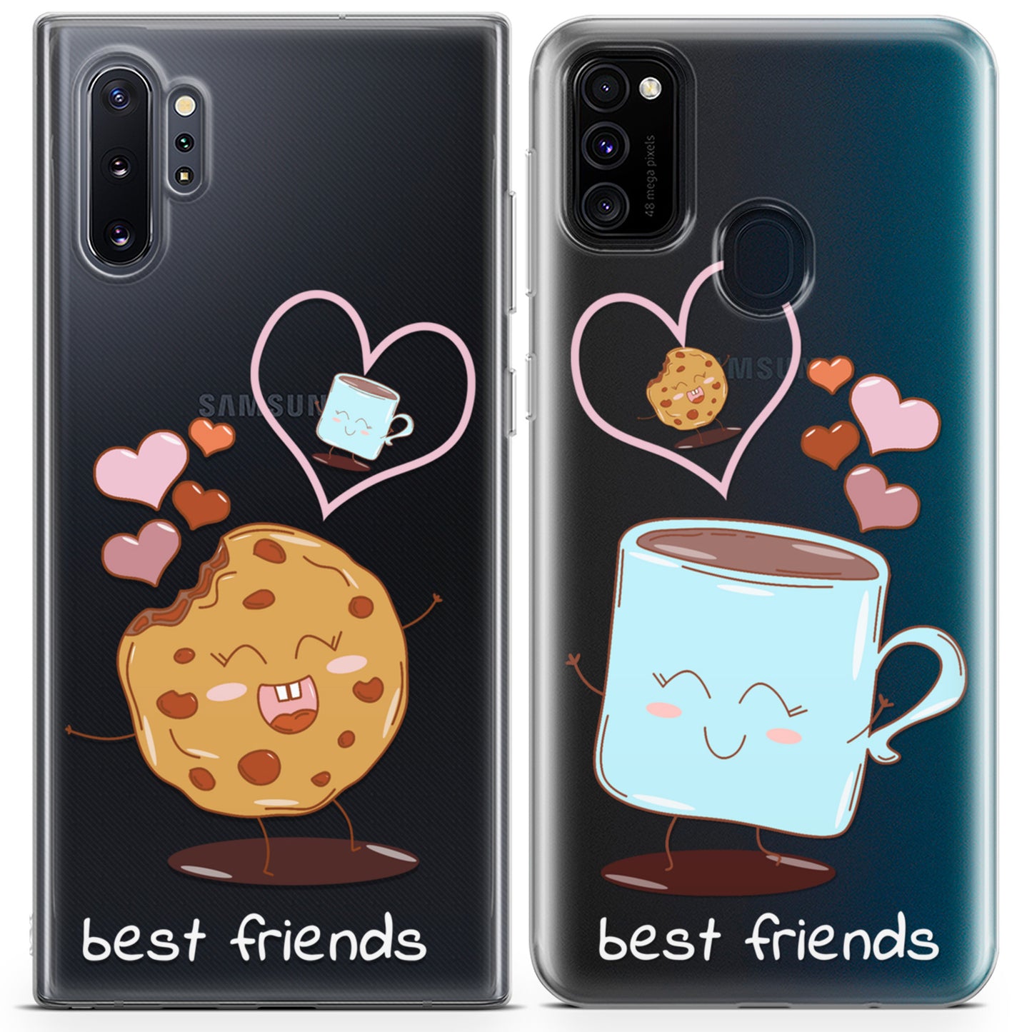 Cavka iPhone Couple Cases Cacao and Cookie