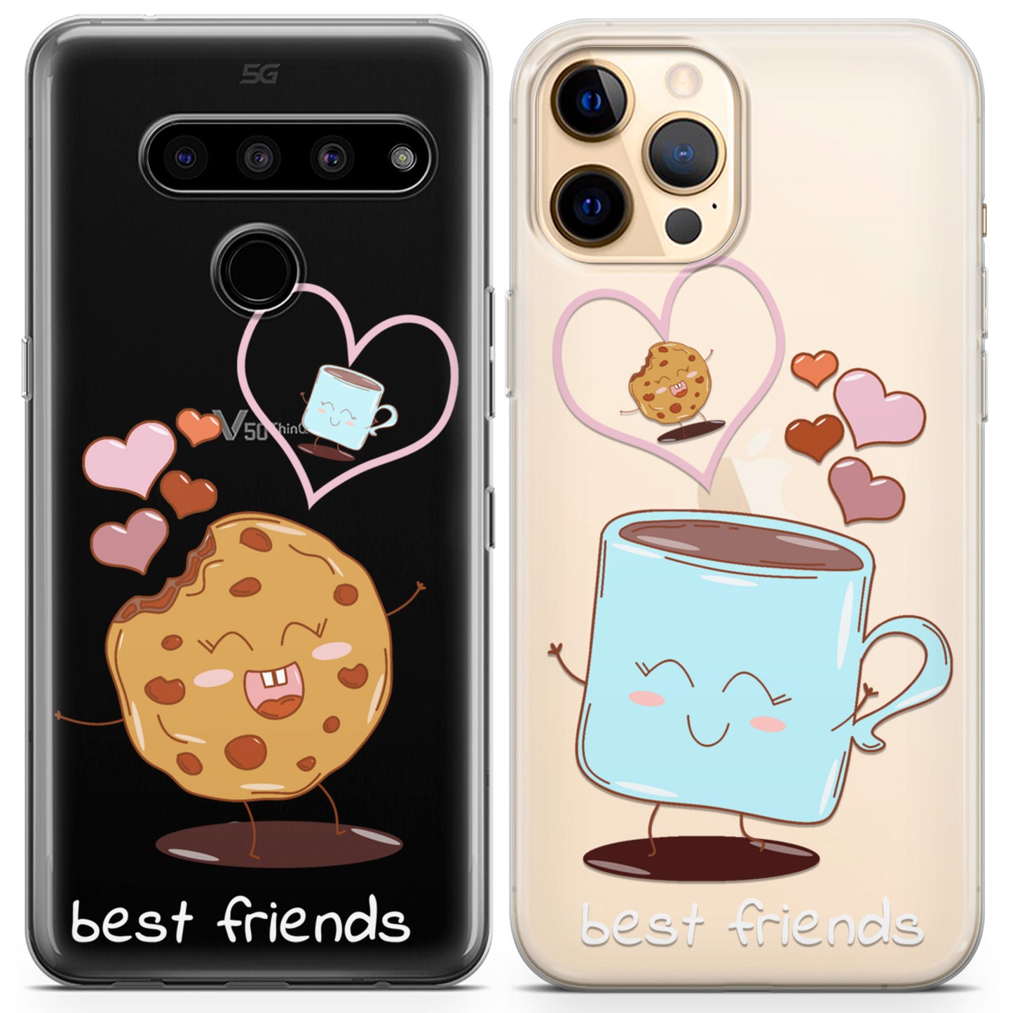 Cavka iPhone Couple Cases Cacao and Cookie