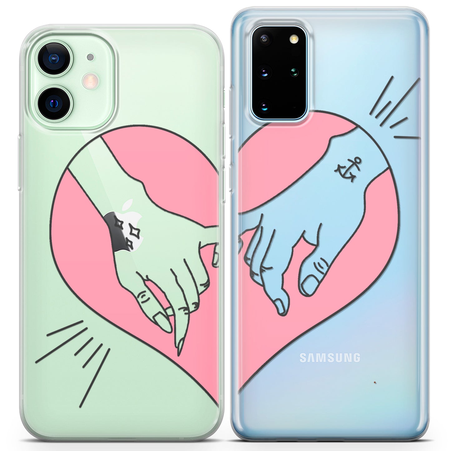 Cavka iPhone Couple Cases Pinky Promise