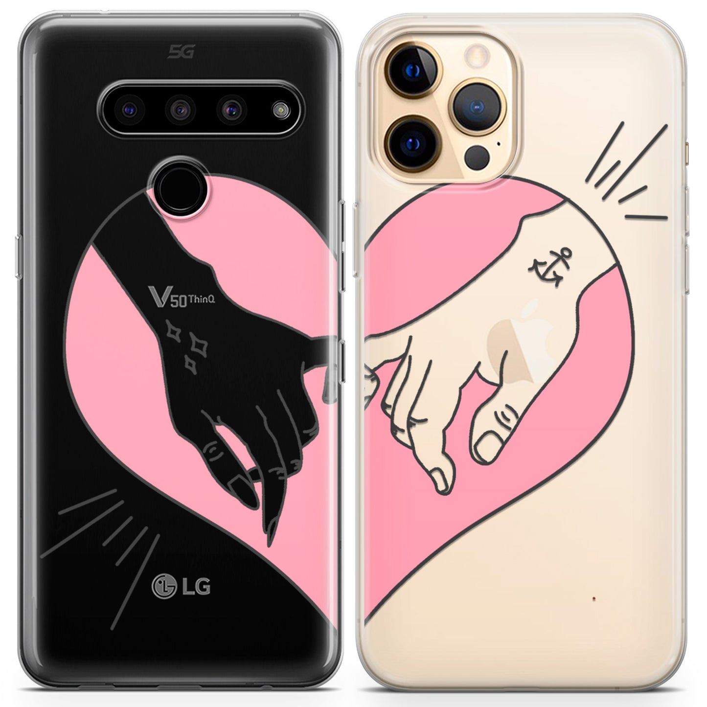 Cavka iPhone Couple Cases Pinky Promise