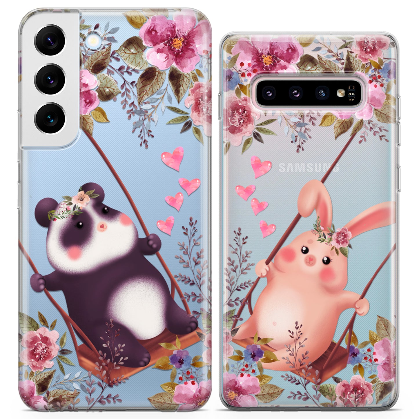 Cavka iPhone Couple Cases Animals Swing