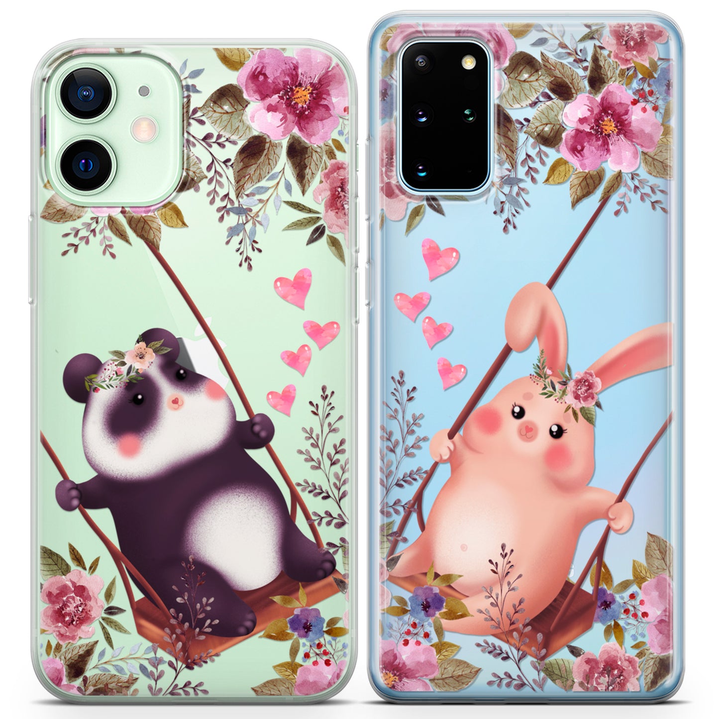 Cavka iPhone Couple Cases Animals Swing