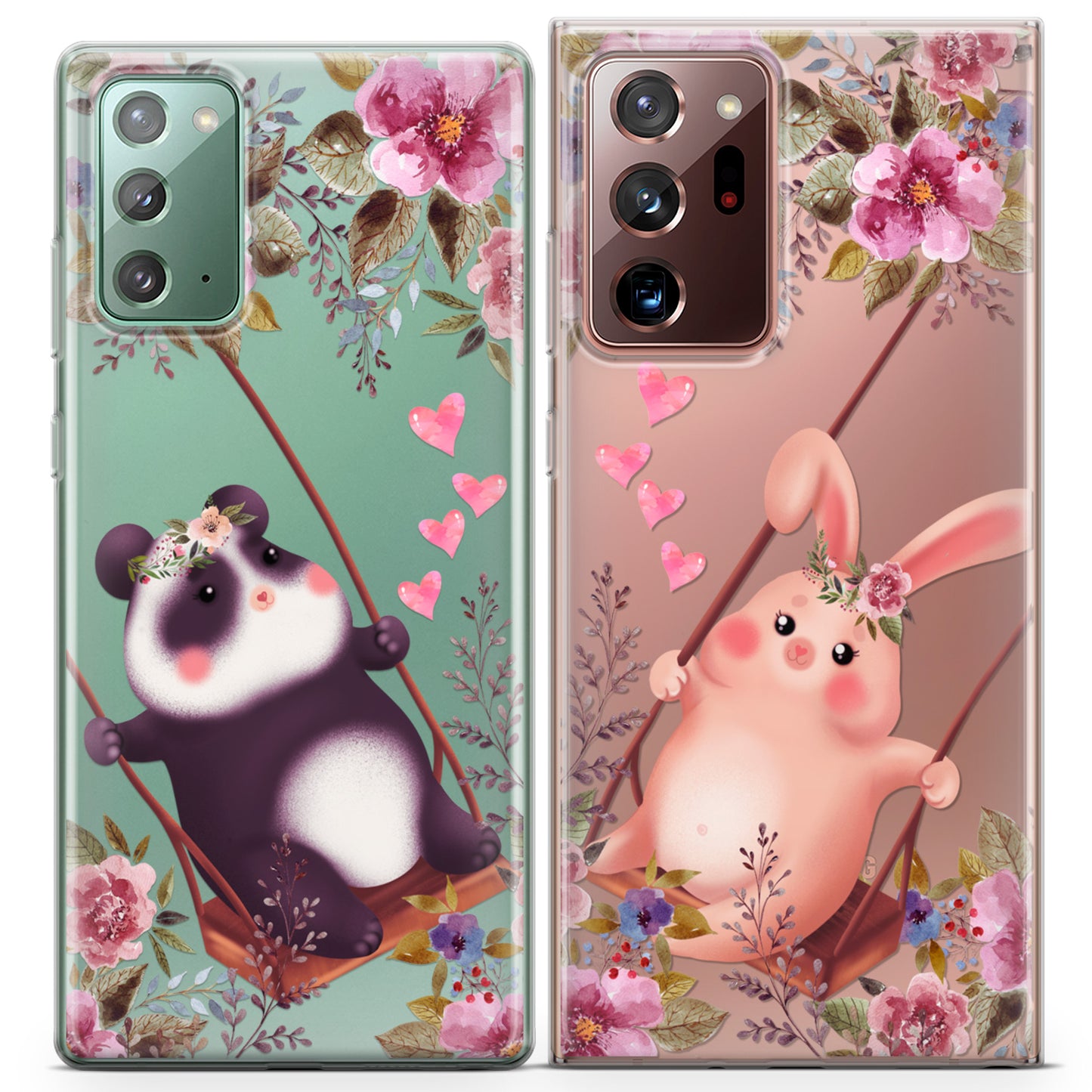 Cavka iPhone Couple Cases Animals Swing