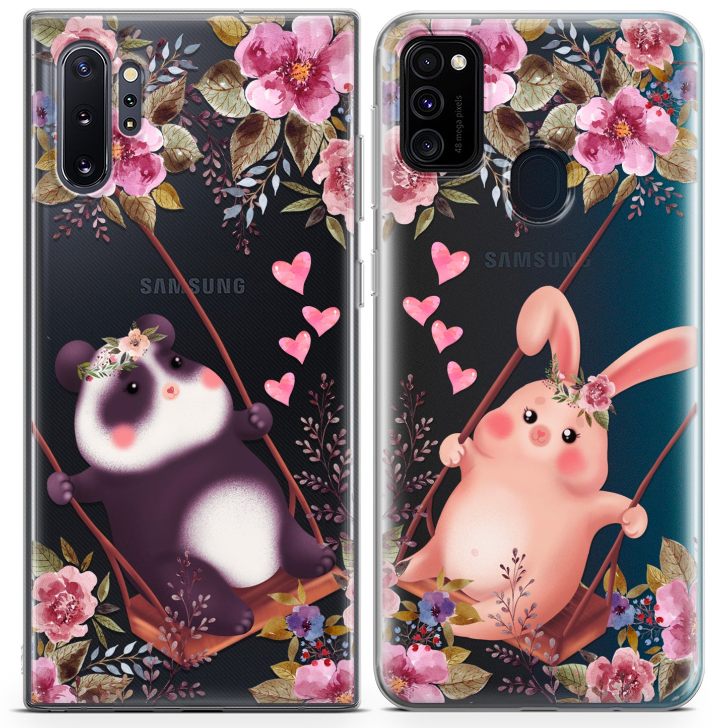 Cavka iPhone Couple Cases Animals Swing