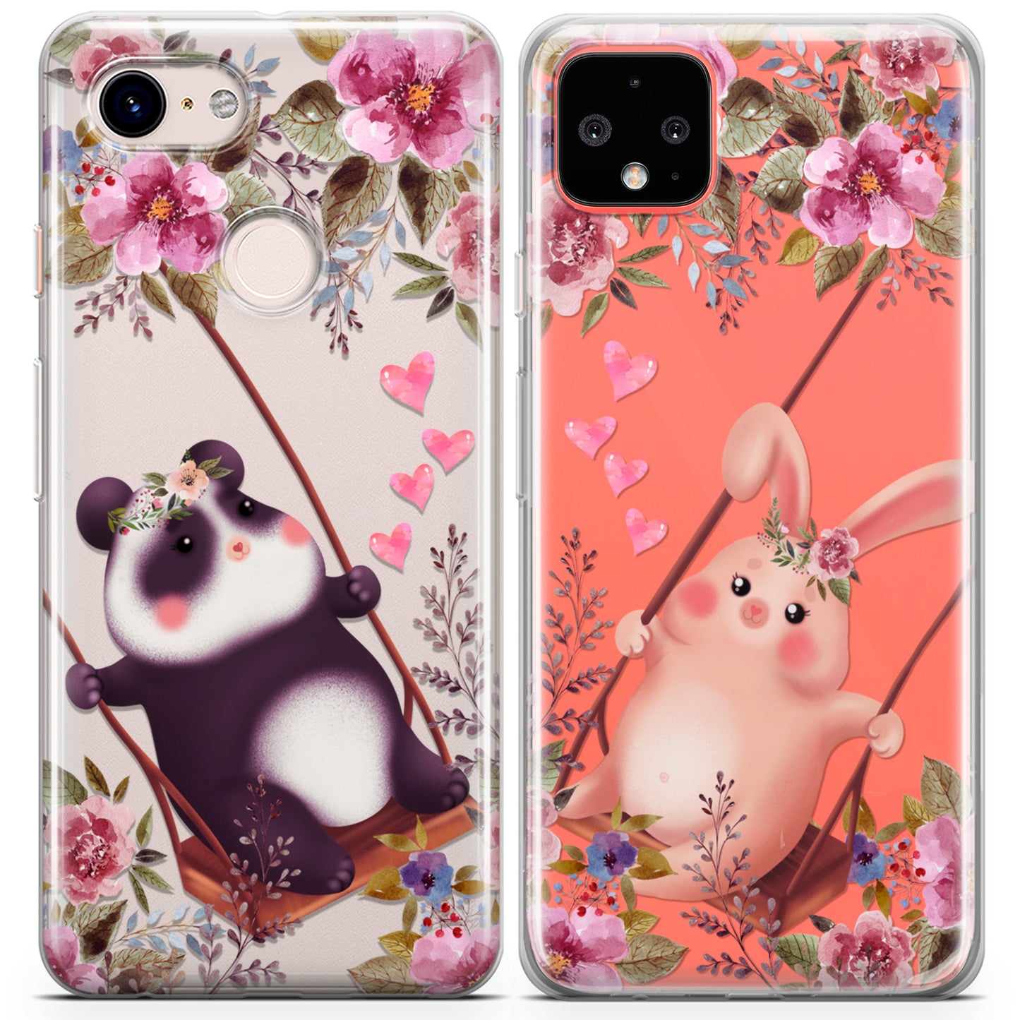 Cavka iPhone Couple Cases Animals Swing