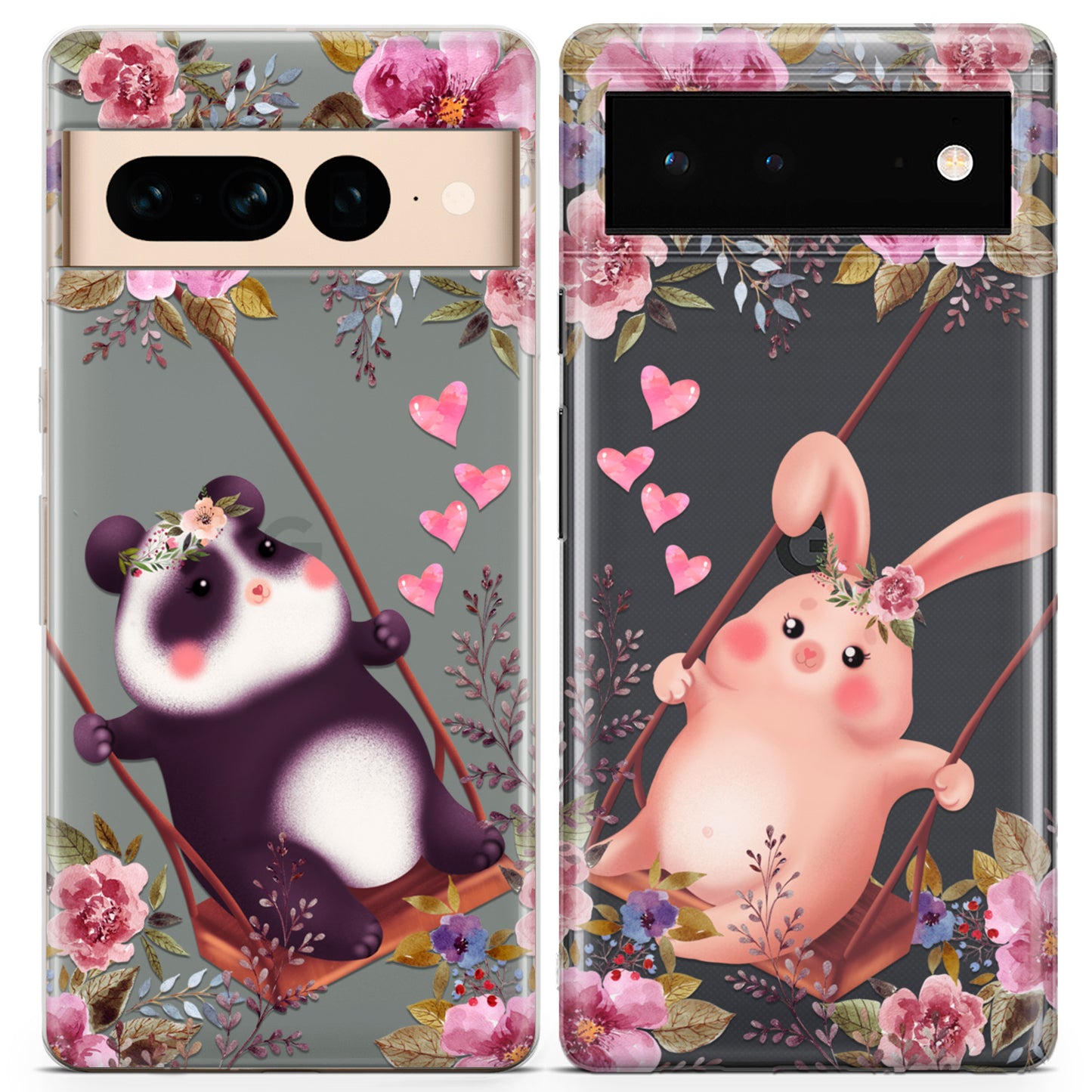 Cavka iPhone Couple Cases Animals Swing