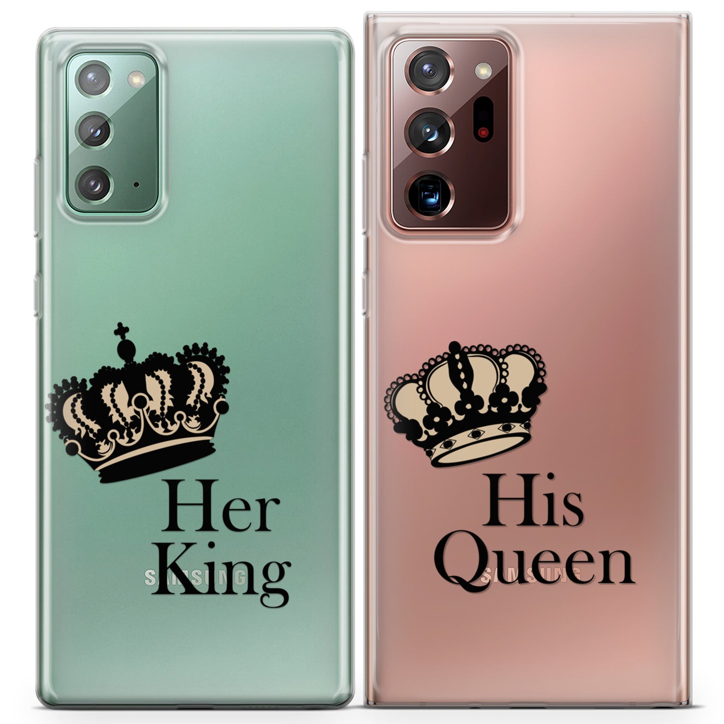 Cavka iPhone Couple Cases Her King and His Queen