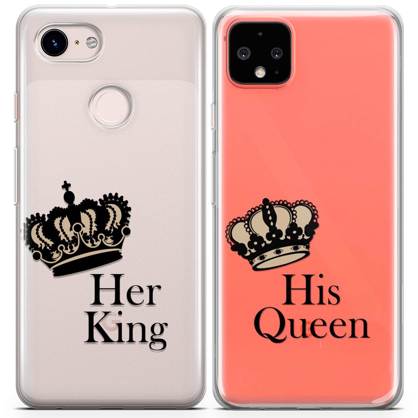 Cavka iPhone Couple Cases Her King and His Queen