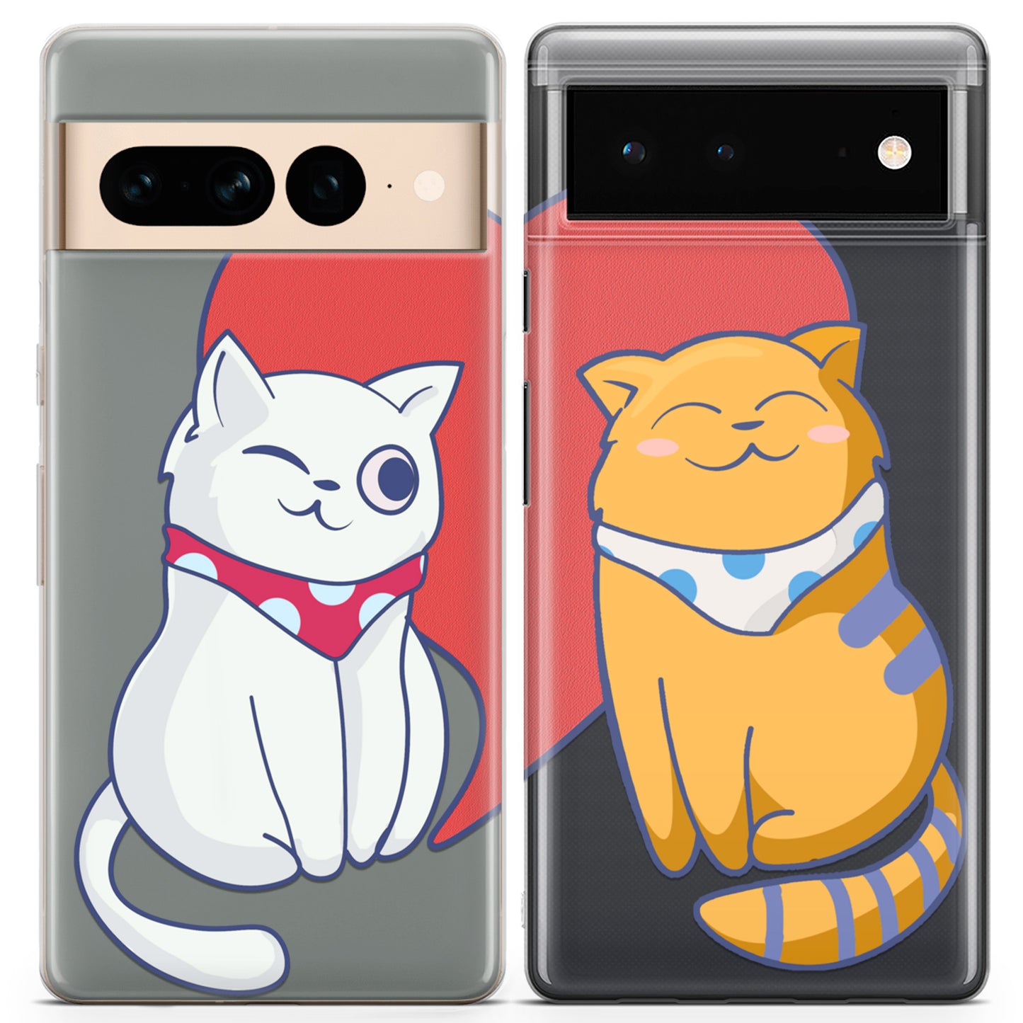 Cavka iPhone Couple Cases Adorable Cats