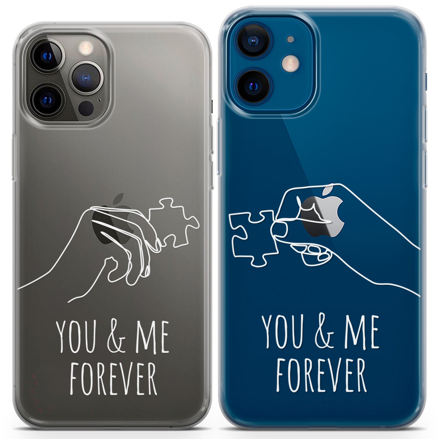 Cavka iPhone Couple Cases You & Me Forever Puzzle