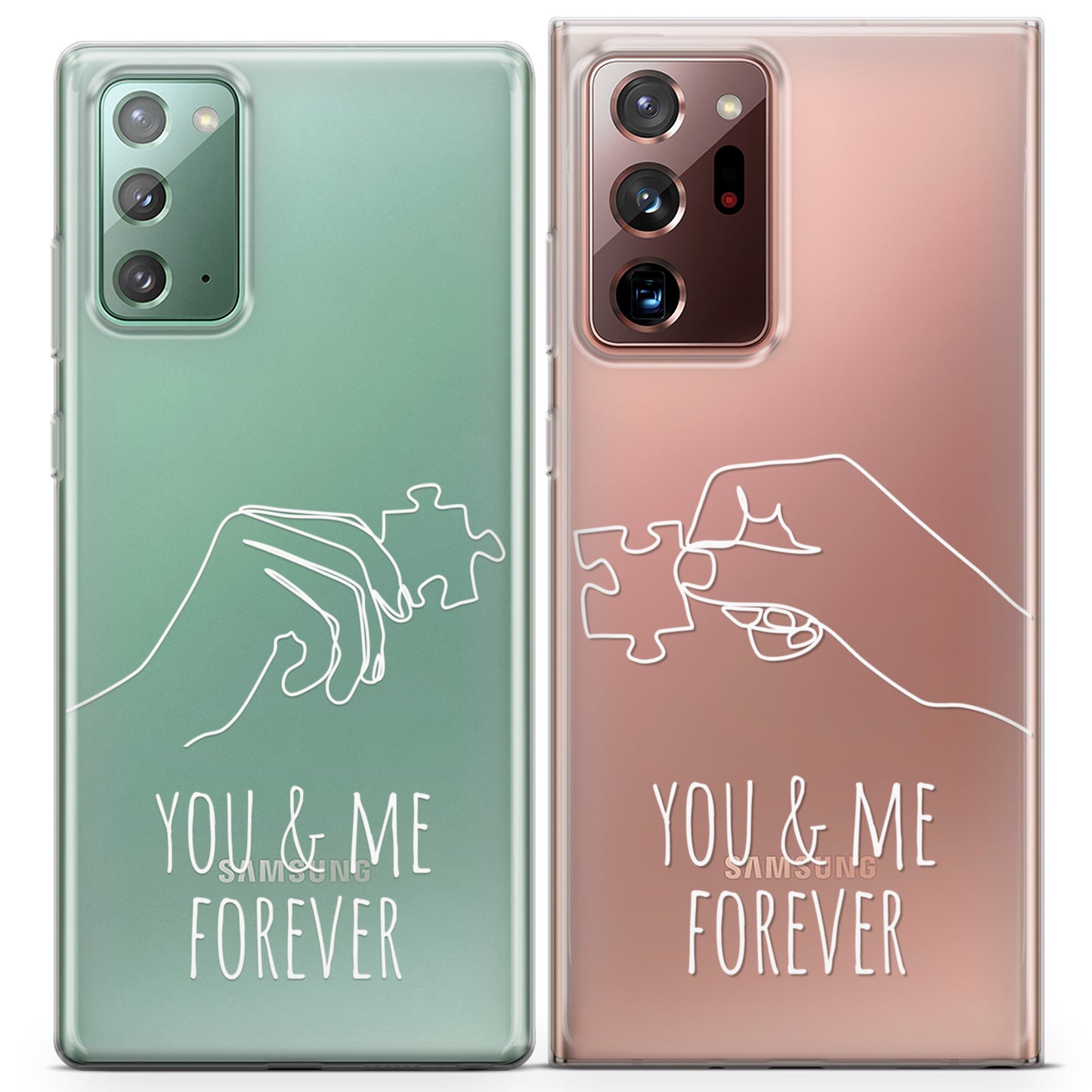 Cavka iPhone Couple Cases You & Me Forever Puzzle