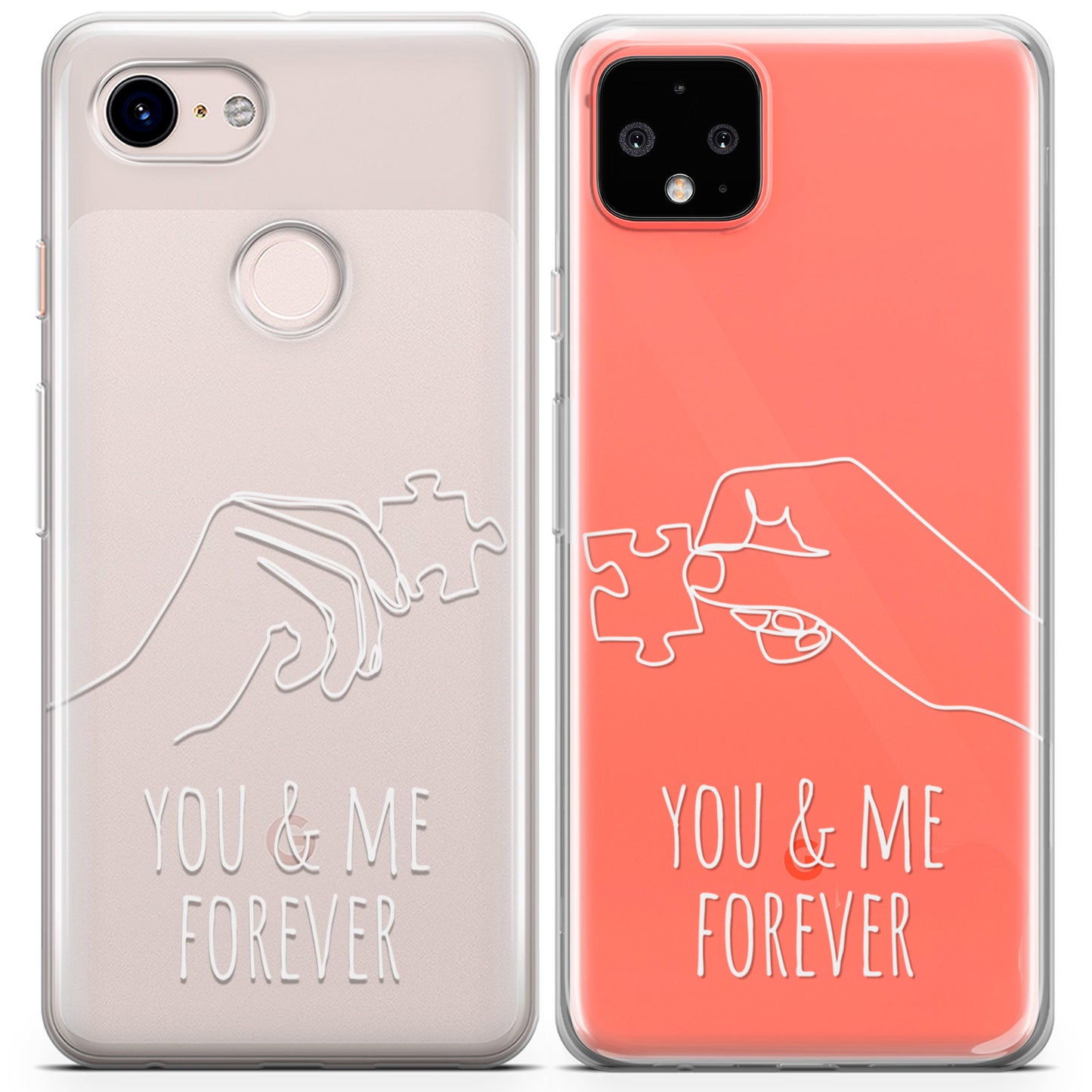 Cavka iPhone Couple Cases You & Me Forever Puzzle