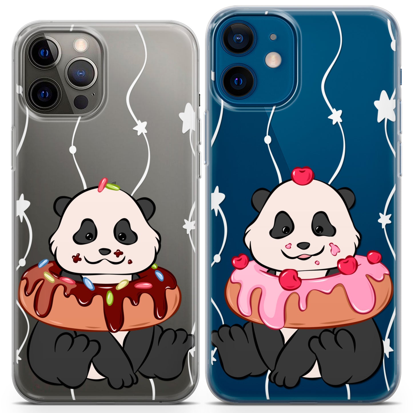 Cavka iPhone Couple Cases Sweet Pandas