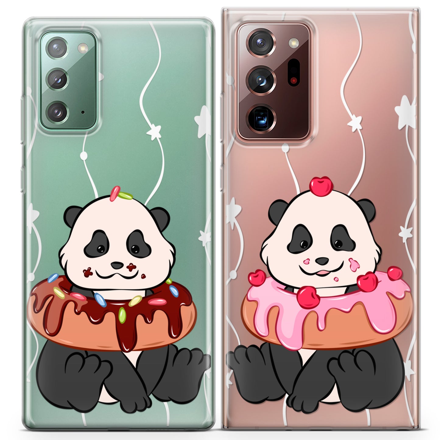 Cavka iPhone Couple Cases Sweet Pandas