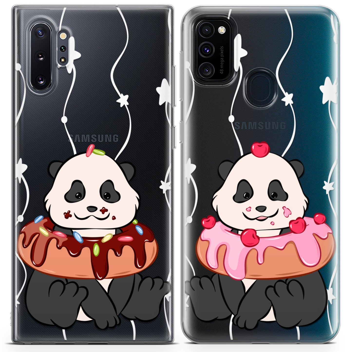 Cavka iPhone Couple Cases Sweet Pandas