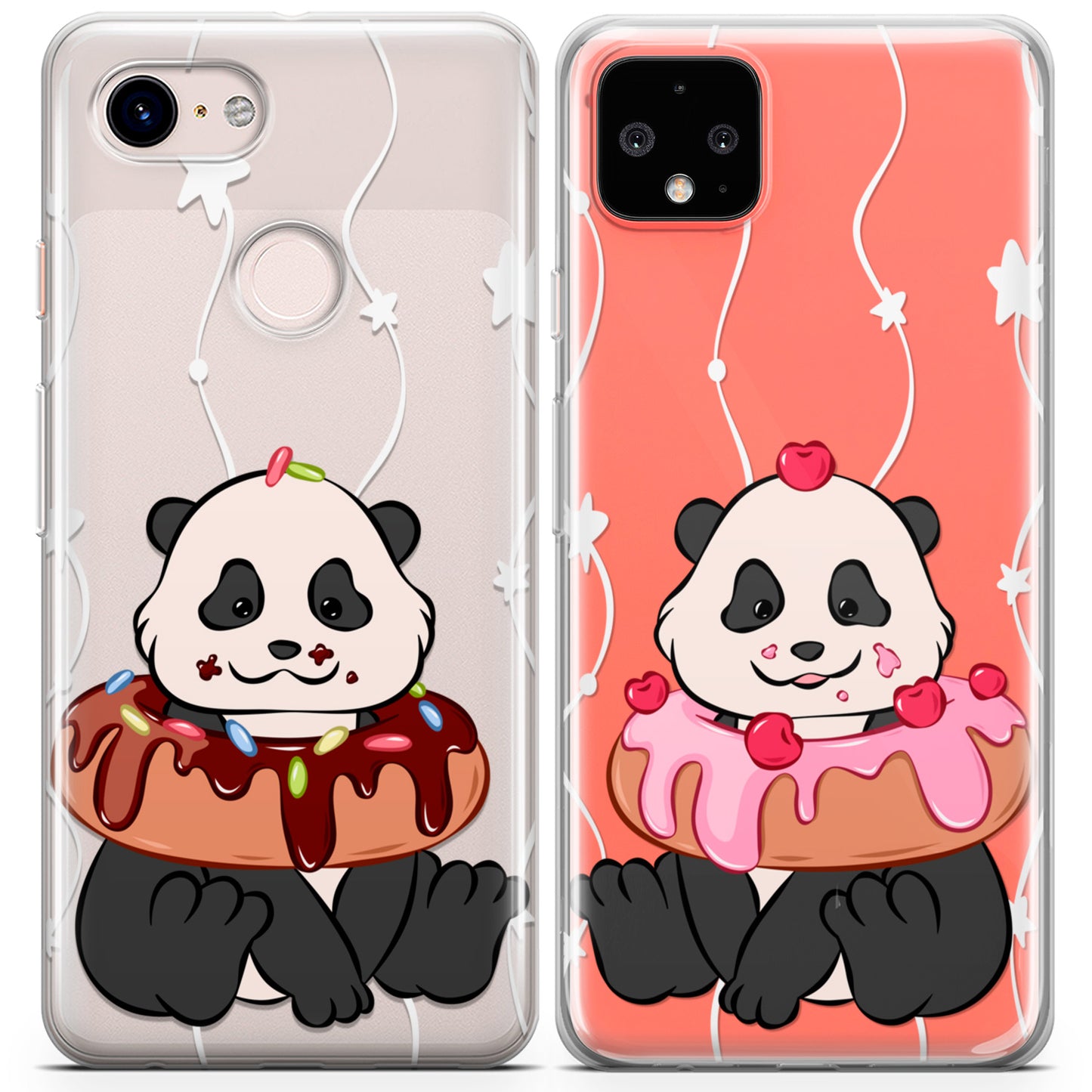 Cavka iPhone Couple Cases Sweet Pandas