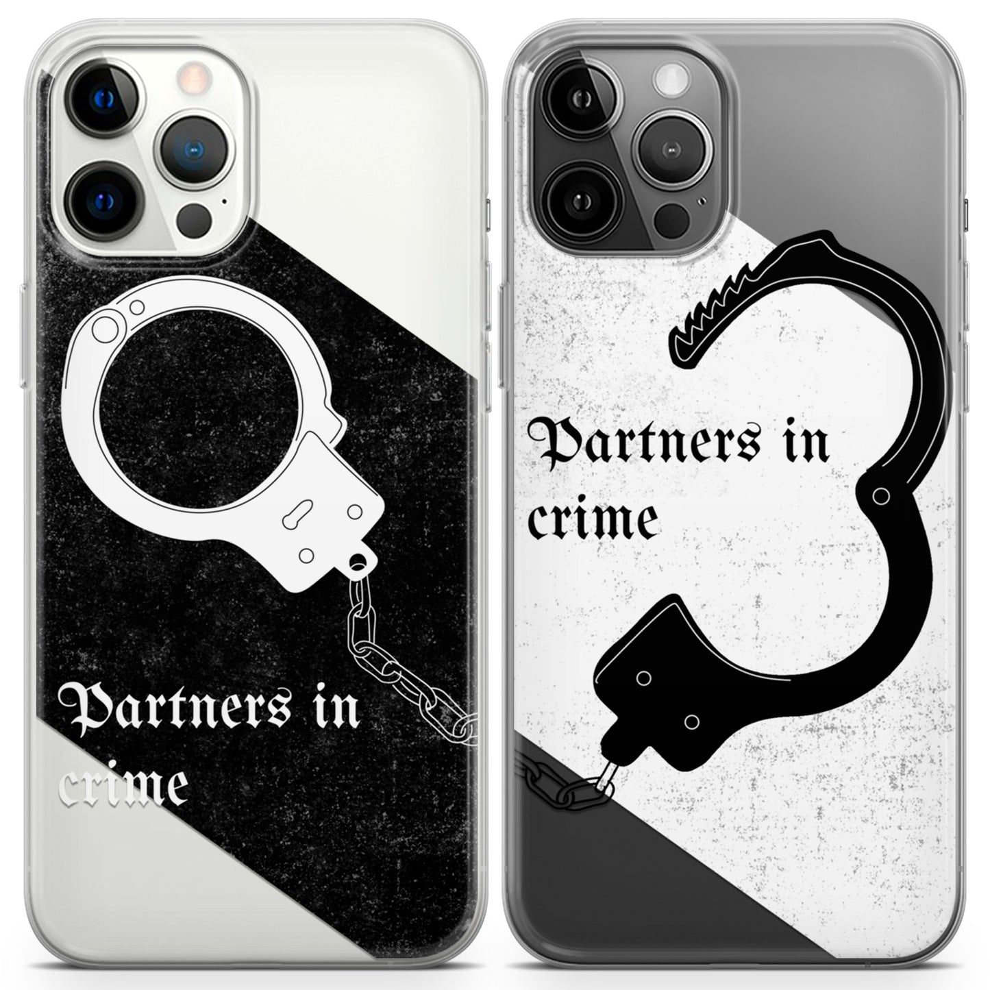 Cavka iPhone Couple Cases Cute Partners in Crime