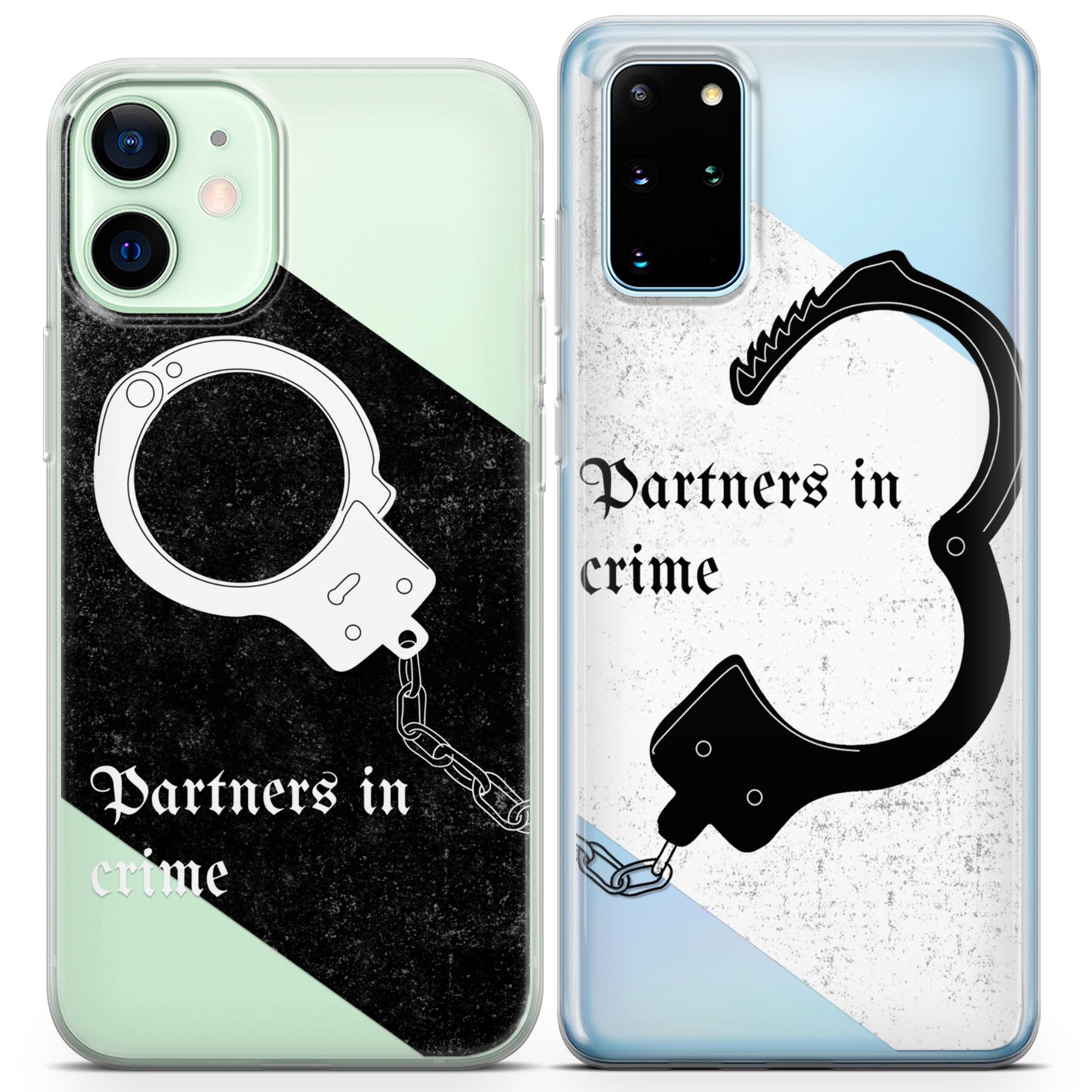 Cavka iPhone Couple Cases Cute Partners in Crime