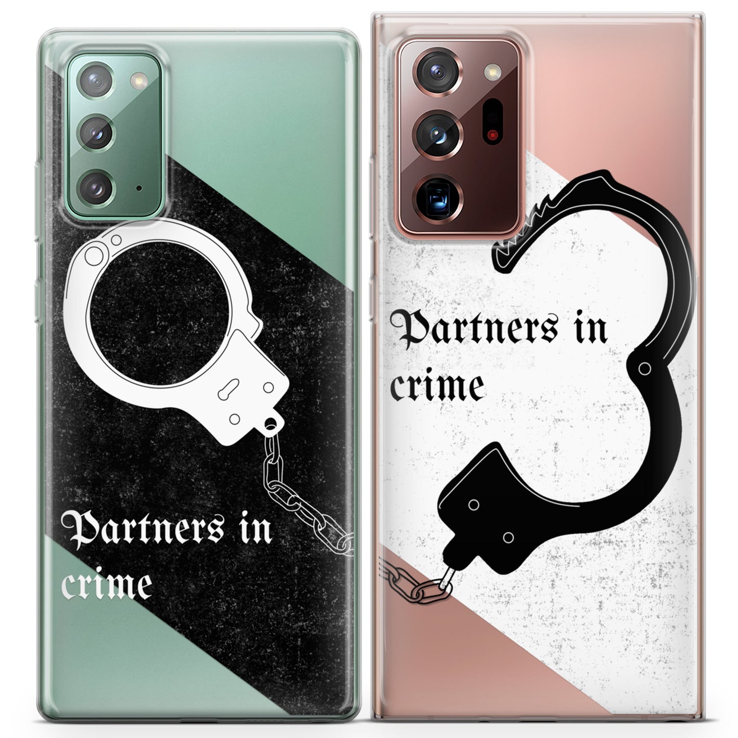 Cavka iPhone Couple Cases Cute Partners in Crime