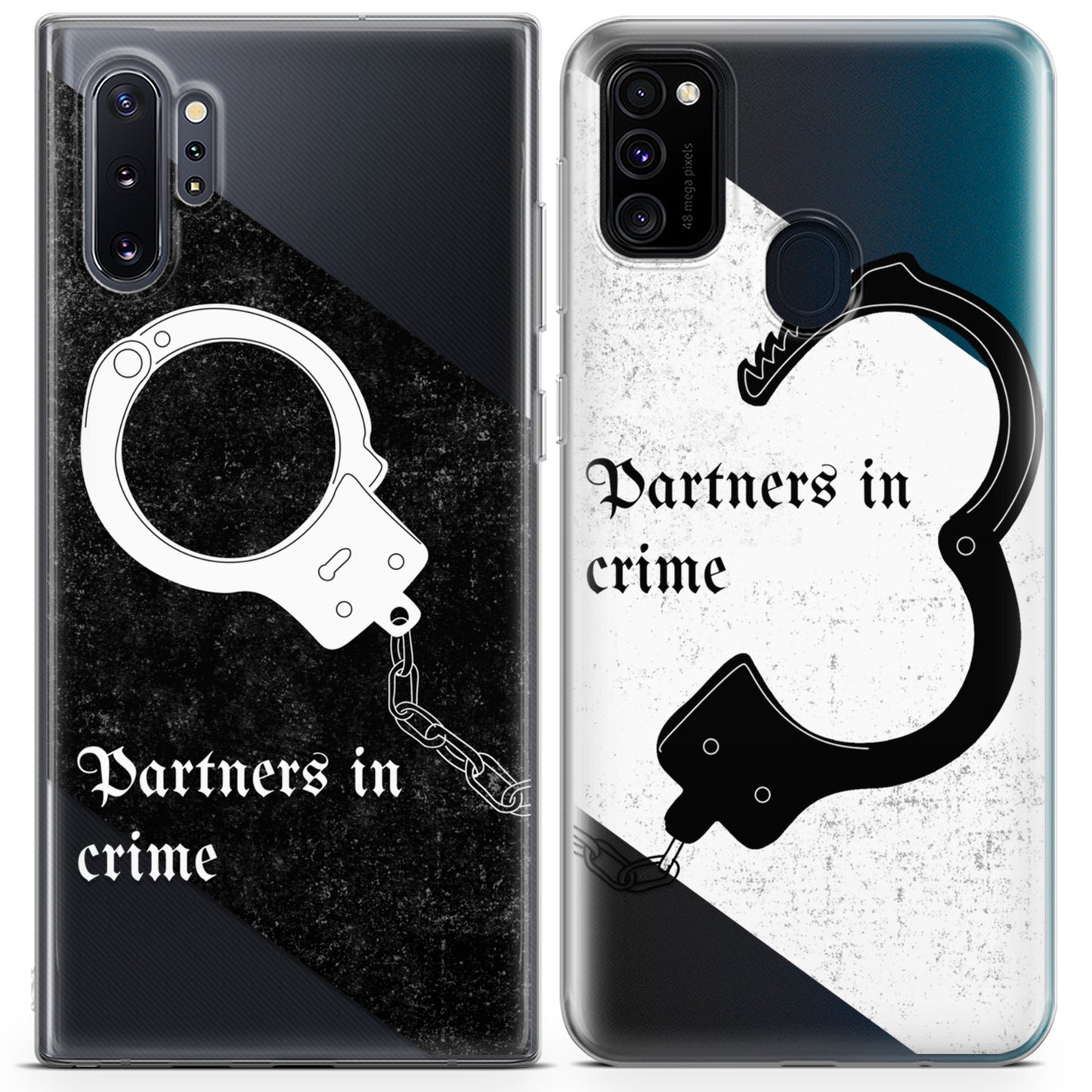 Cavka iPhone Couple Cases Cute Partners in Crime