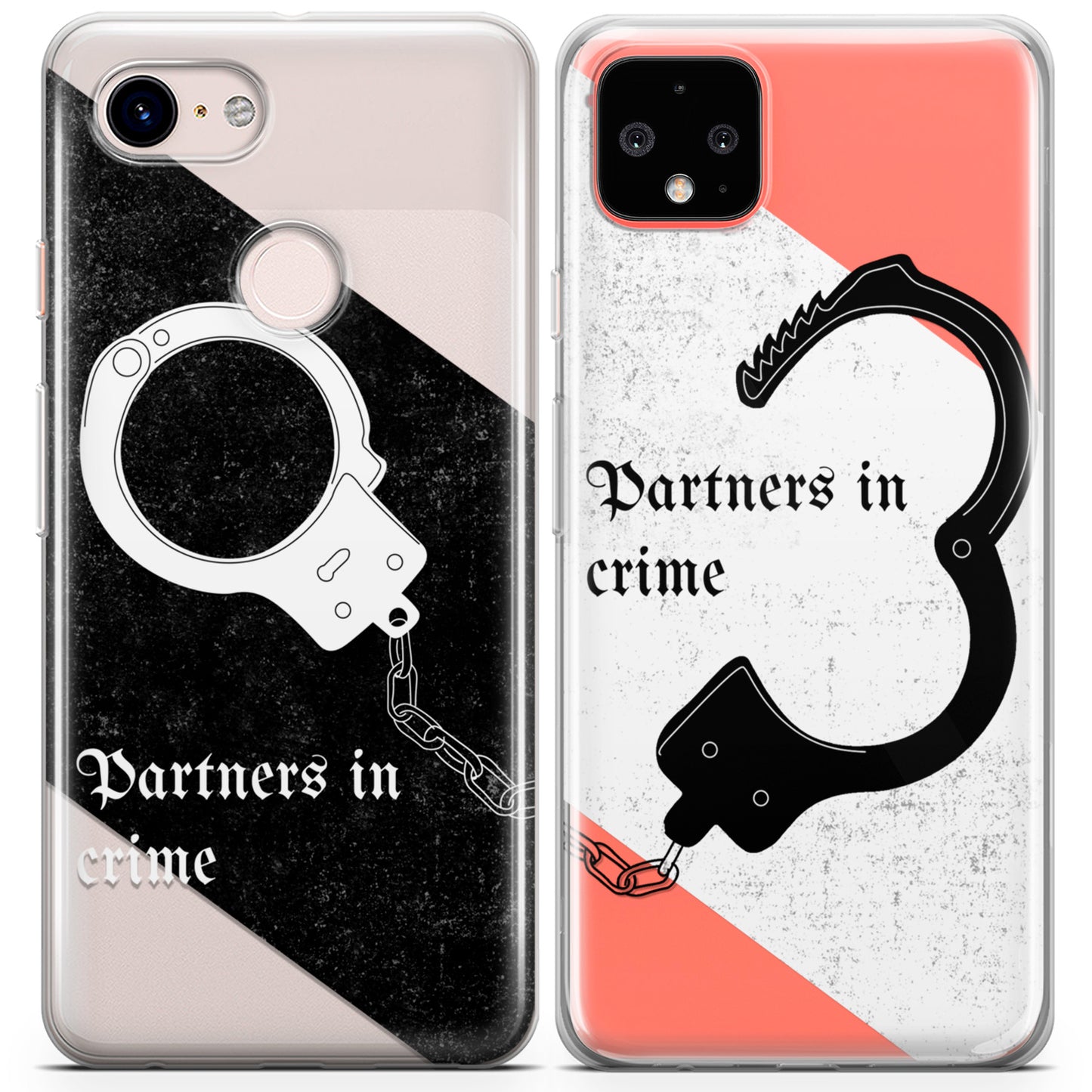 Cavka iPhone Couple Cases Cute Partners in Crime