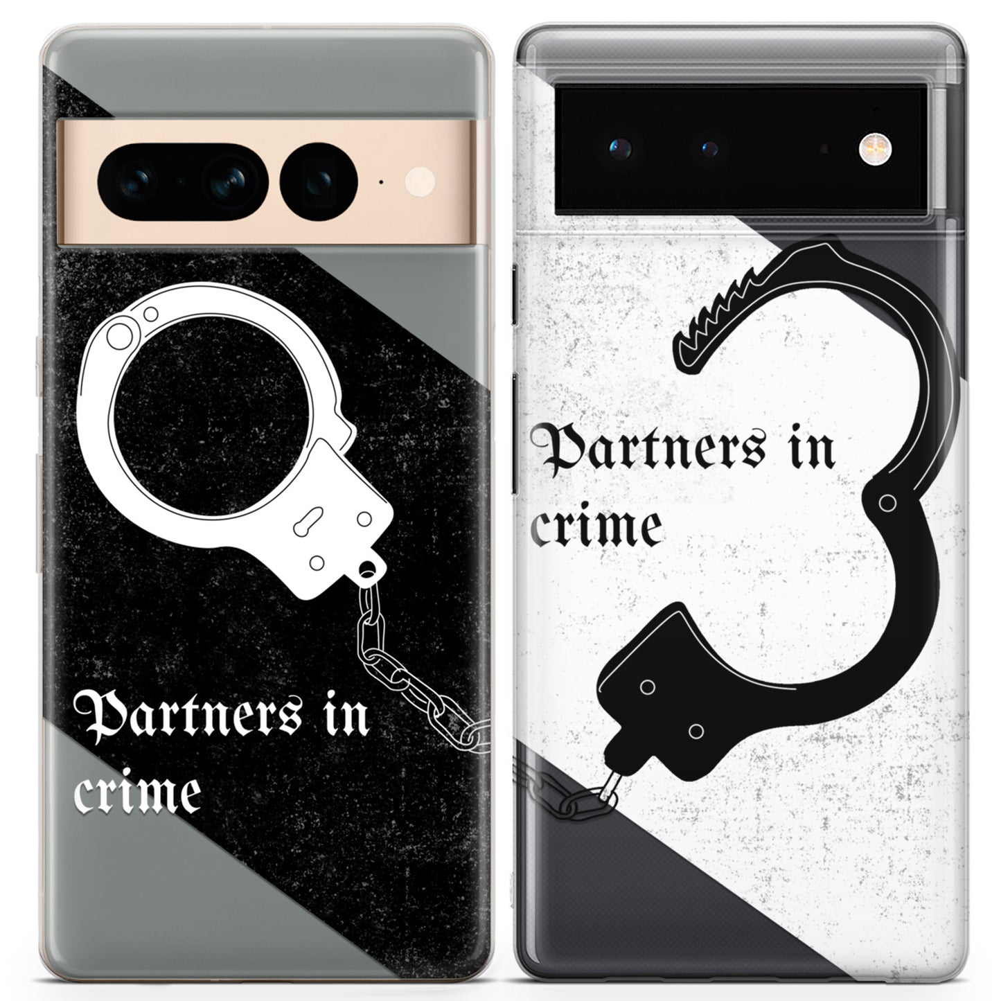 Cavka iPhone Couple Cases Cute Partners in Crime