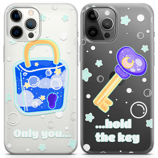 Cavka iPhone Couple Cases Only You Hold the Key