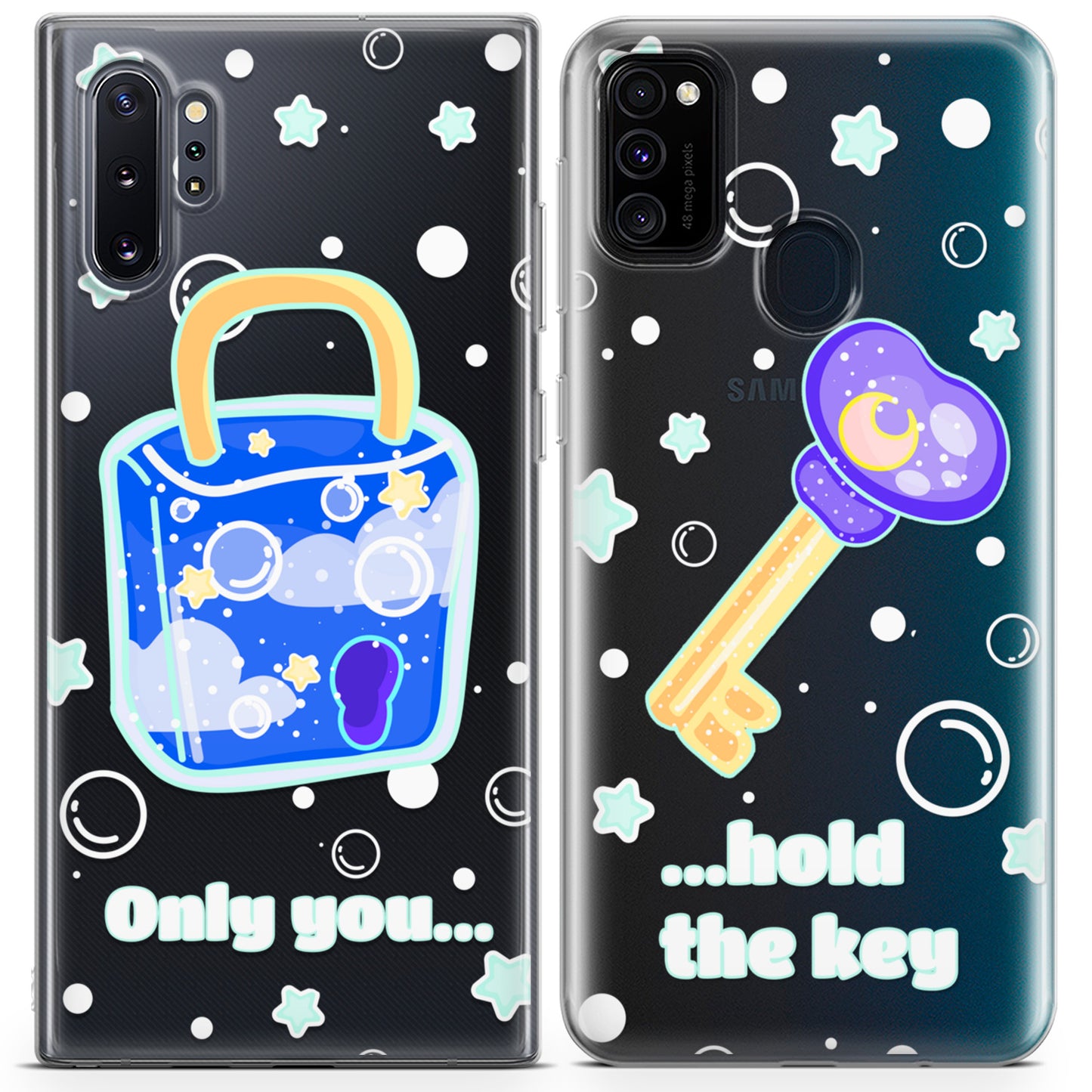 Cavka iPhone Couple Cases Only You Hold the Key