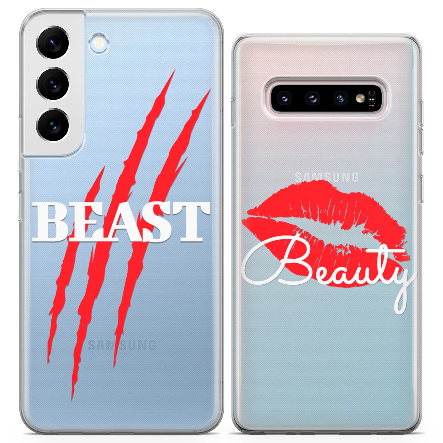 Cavka iPhone Couple Cases Beast and Beauty